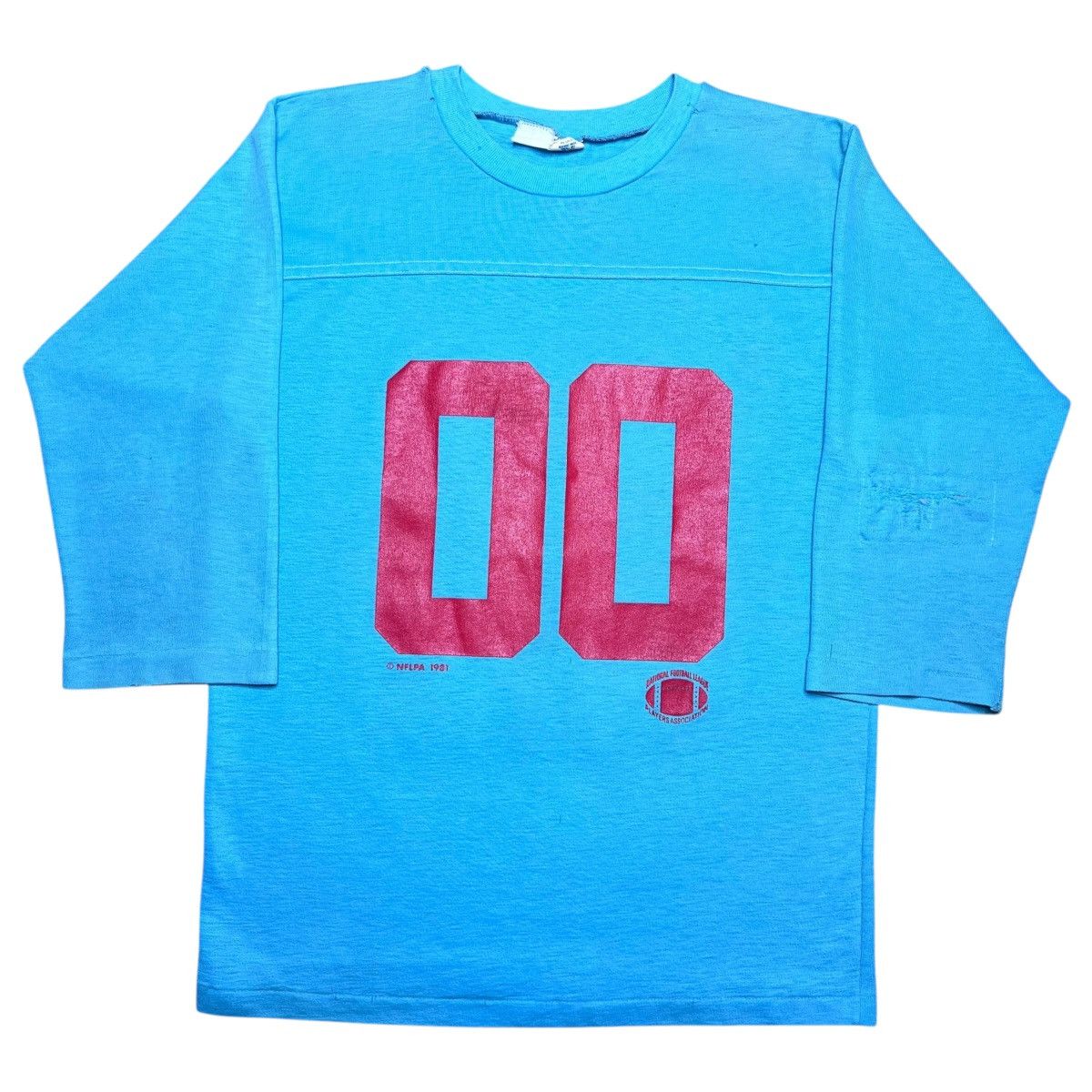 NFL NFL Houston Oilers Ken Burrough Artex Number Graphic Shirt Size US M / EU 48-50 / 2 - 1 Thumbnail
