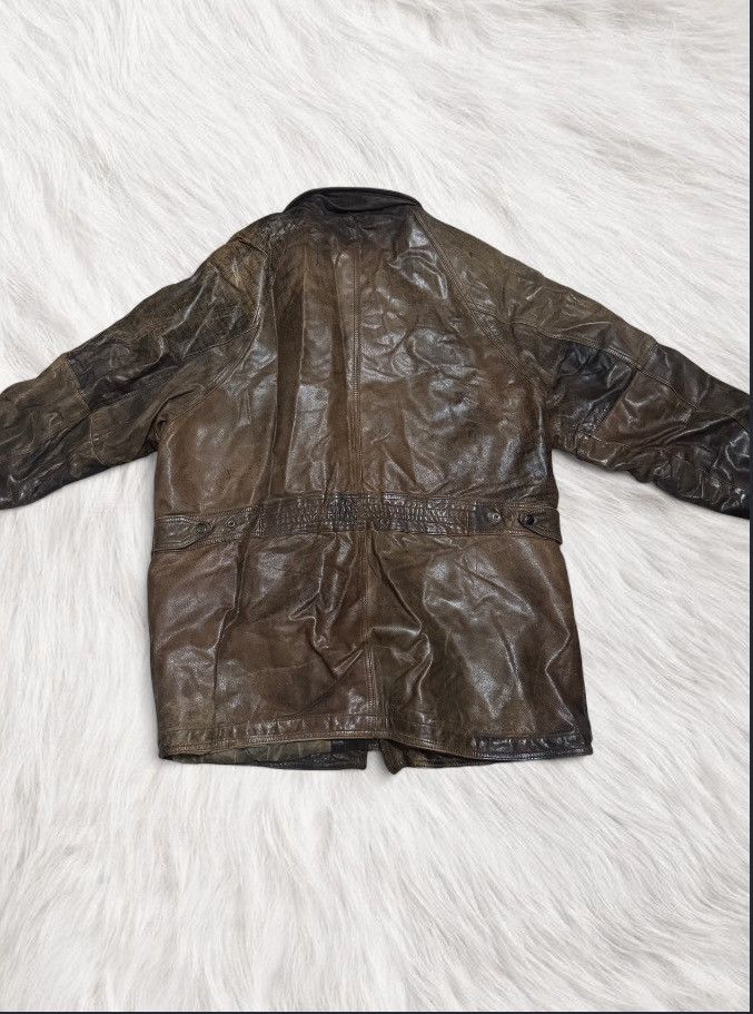 Playboy Vintage Leather Jacket Size US XL / EU 56 / 4 - 9 Thumbnail