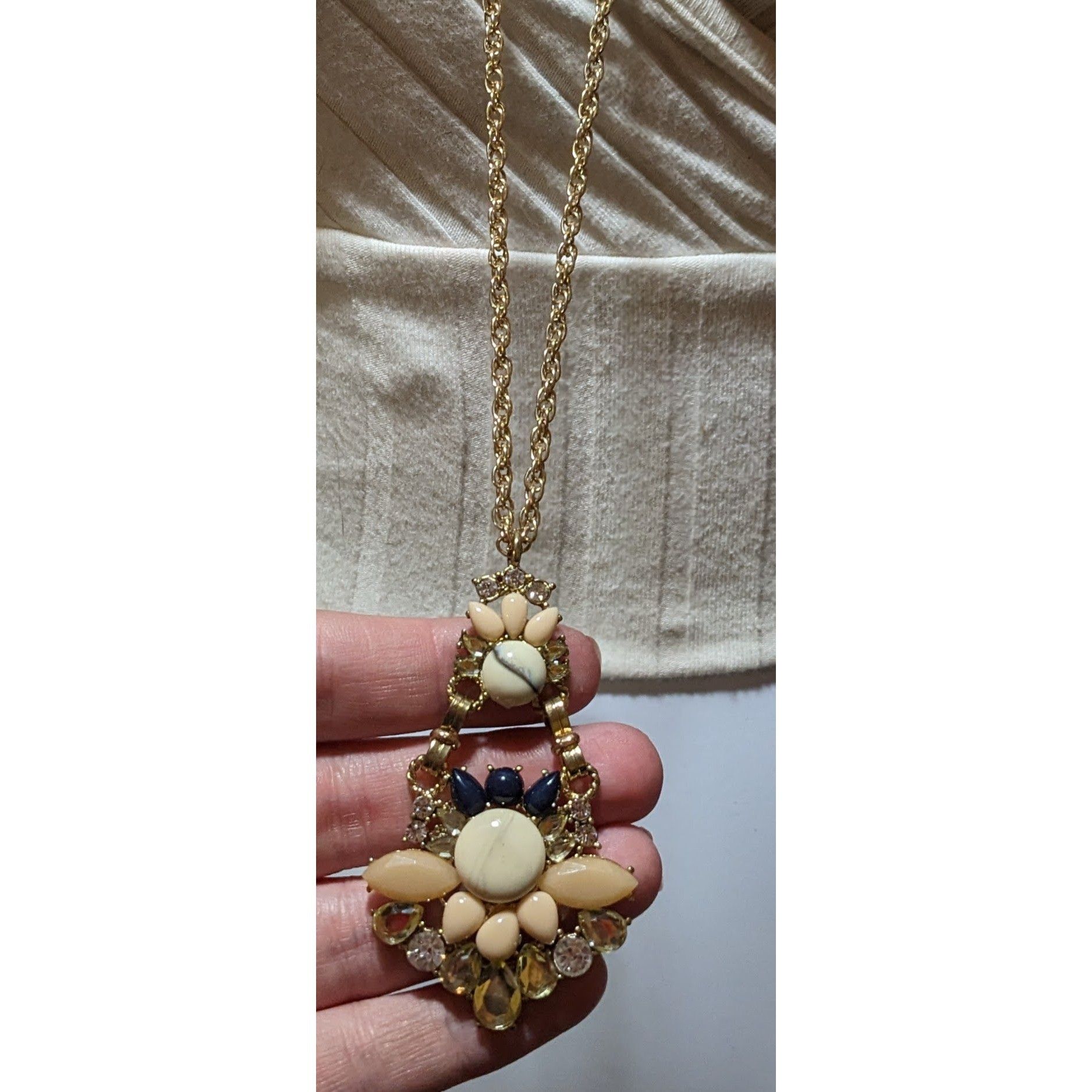 Other Y2K Style Preppy Gemmed Pendant Necklace Size ONE SIZE - 4 Thumbnail