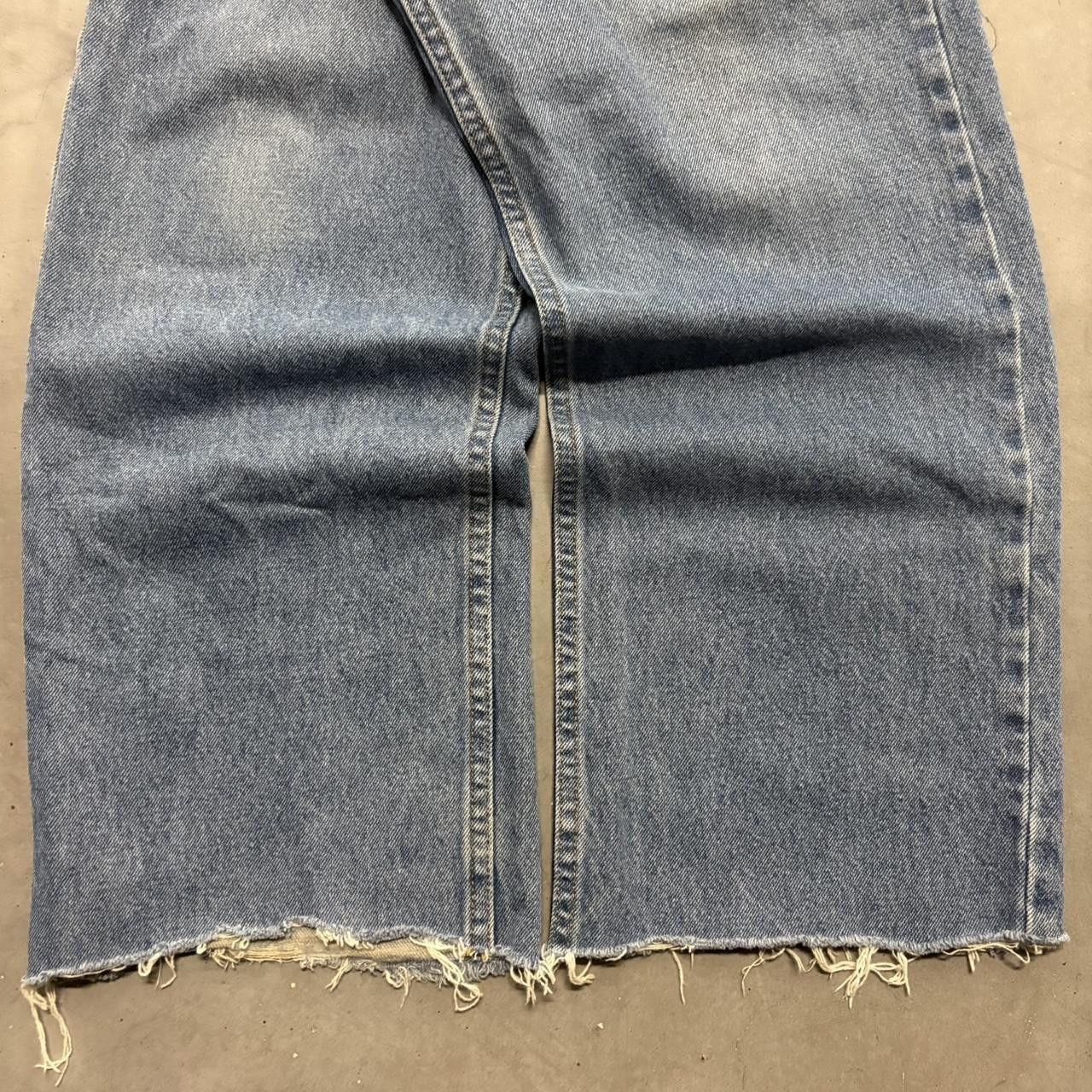 Vintage Crazy Vintage Y2K 2000s Baggy Wideleg Medium Wash Denim Jeans! Size US 34 / EU 50 - 3 Thumbnail