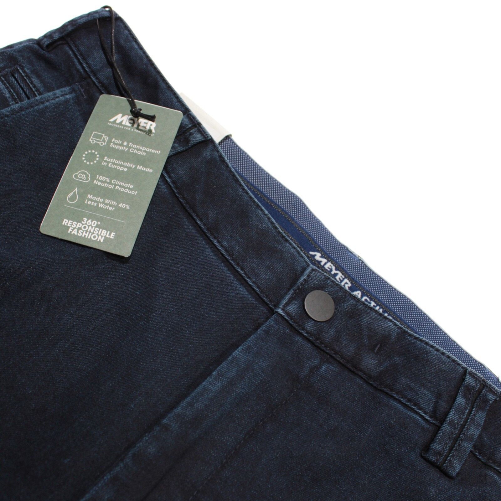 Other Meyer New with tags Chino Size 34 US In Blue Size US 34 / EU 50 - 1 Thumbnail