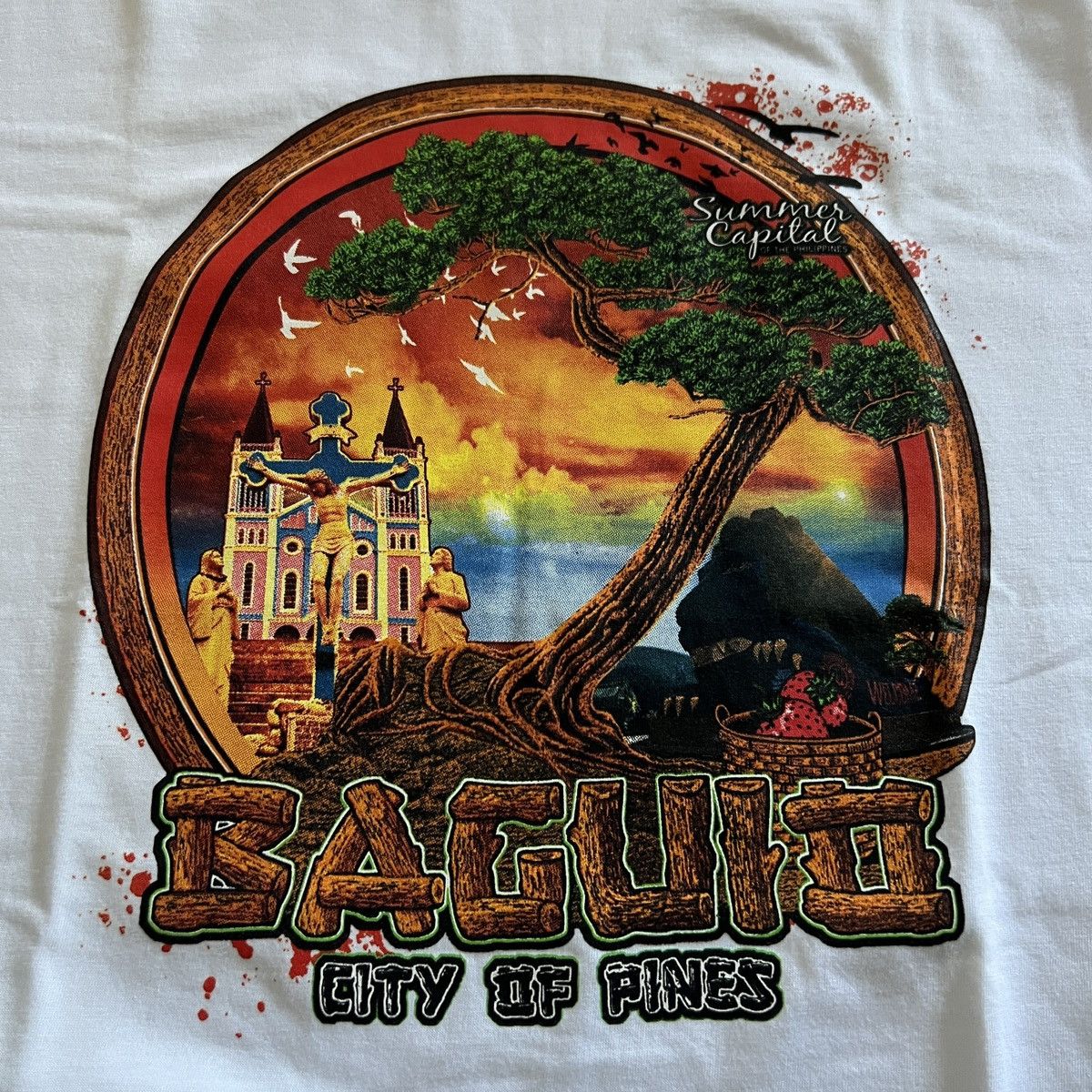 Vintage Vintage Baguio Philippines City Of Pines tourist shirt Size US L / EU 52-54 / 3 - 2 Thumbnail