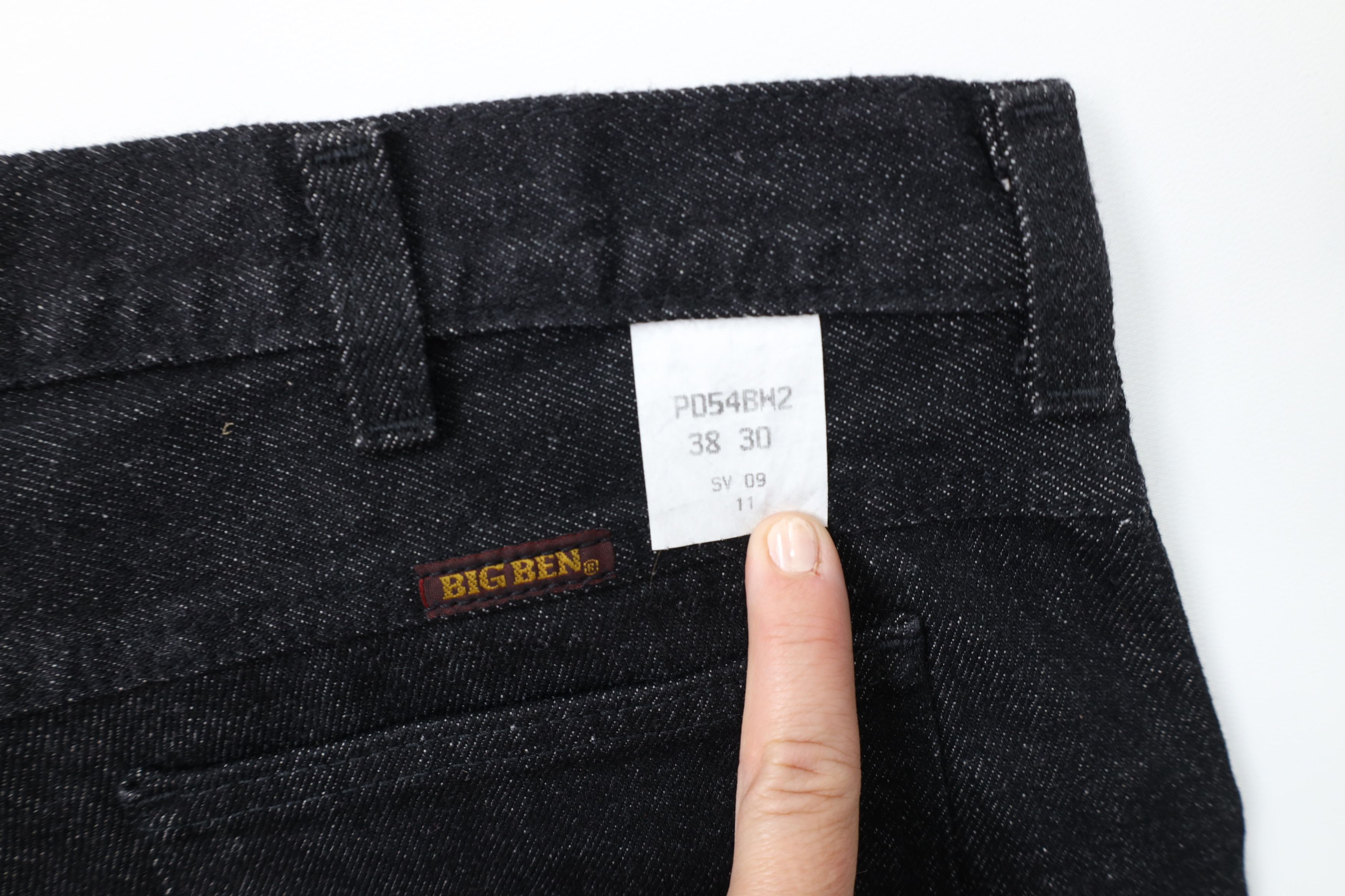 Vintage Vintage 90s Streetwear Wide Leg Denim Jeans Black Cotton Size US 38 / EU 54 - 12 Thumbnail