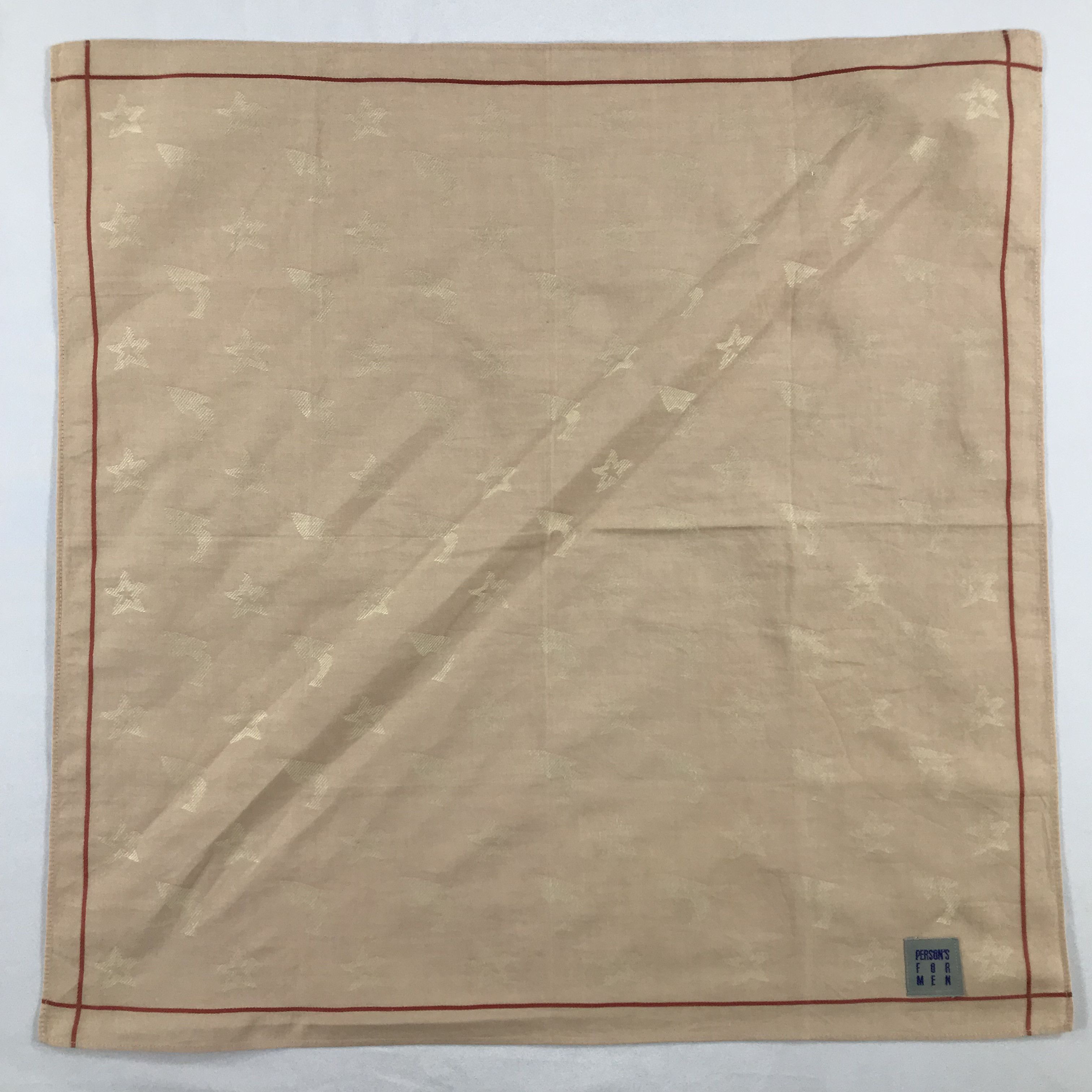 PERSON'S × Vintage Person's Bandana / Handkerchief / Neckerchief - S1952 Size ONE SIZE - 1 Thumbnail