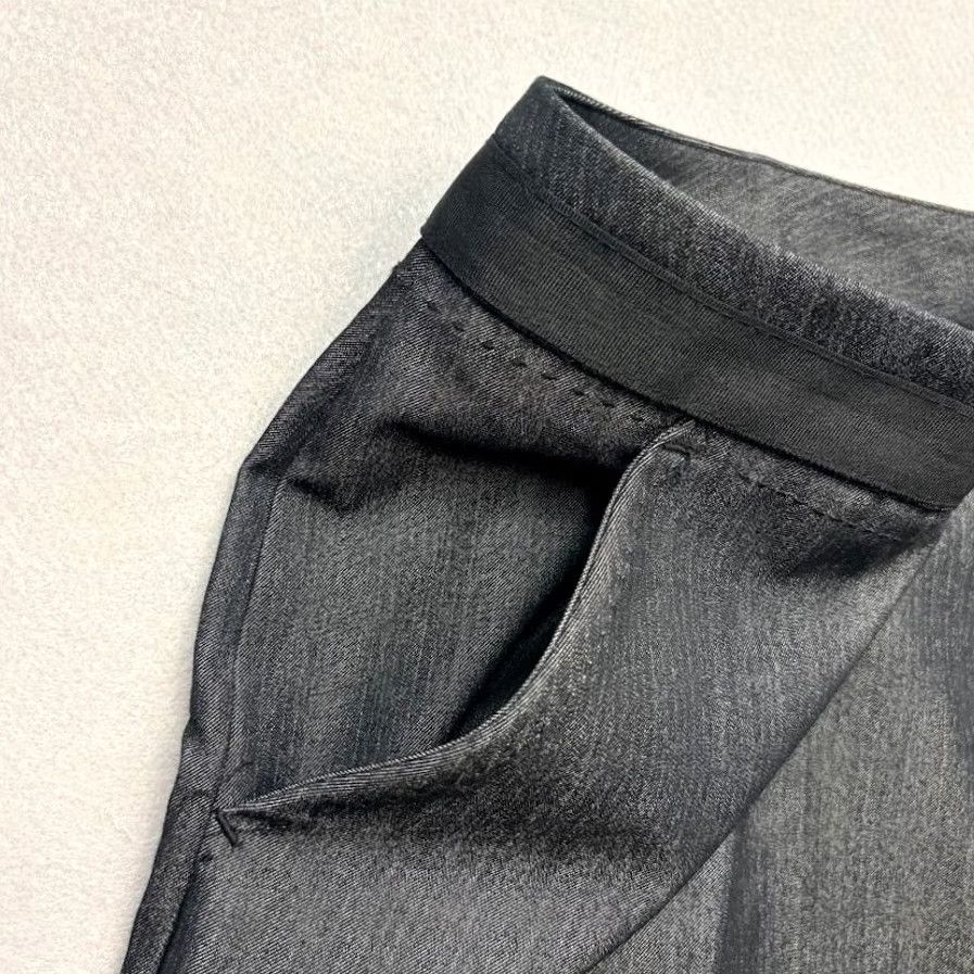 Avenue VINTAGE Avenue Dark Gray Pencil Skirt NWT Knee Length Career Skirt Women's Plus Size 24 Womens Size 42" / US 20 - 4 Thumbnail
