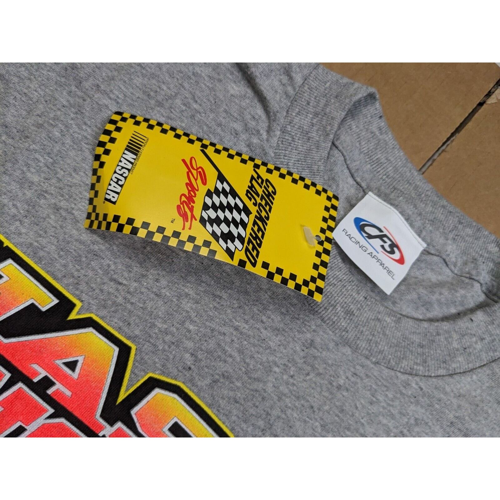 Delta NWT 1997 NASCAR Winston Cup Tour Series T-Shirt Deadstock Size US L / EU 52-54 / 3 - 4 Thumbnail