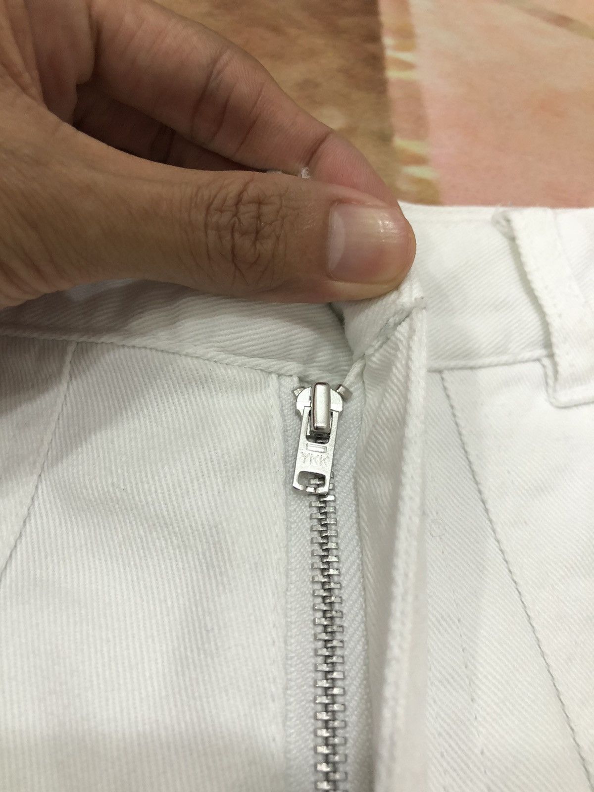 Japanese Brand Slash Number Multipocket Tactical Cargo White Pants Size US 28 / EU 44 - 12 Thumbnail