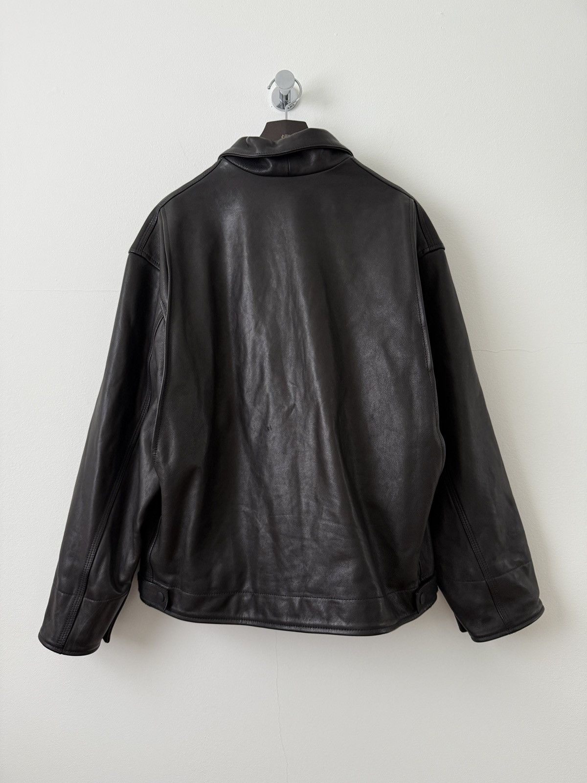 Enfants Riches Deprimes 2022 "Records" Sheep Leather Work Jacket Size US L / EU 52-54 / 3 - 3 Thumbnail