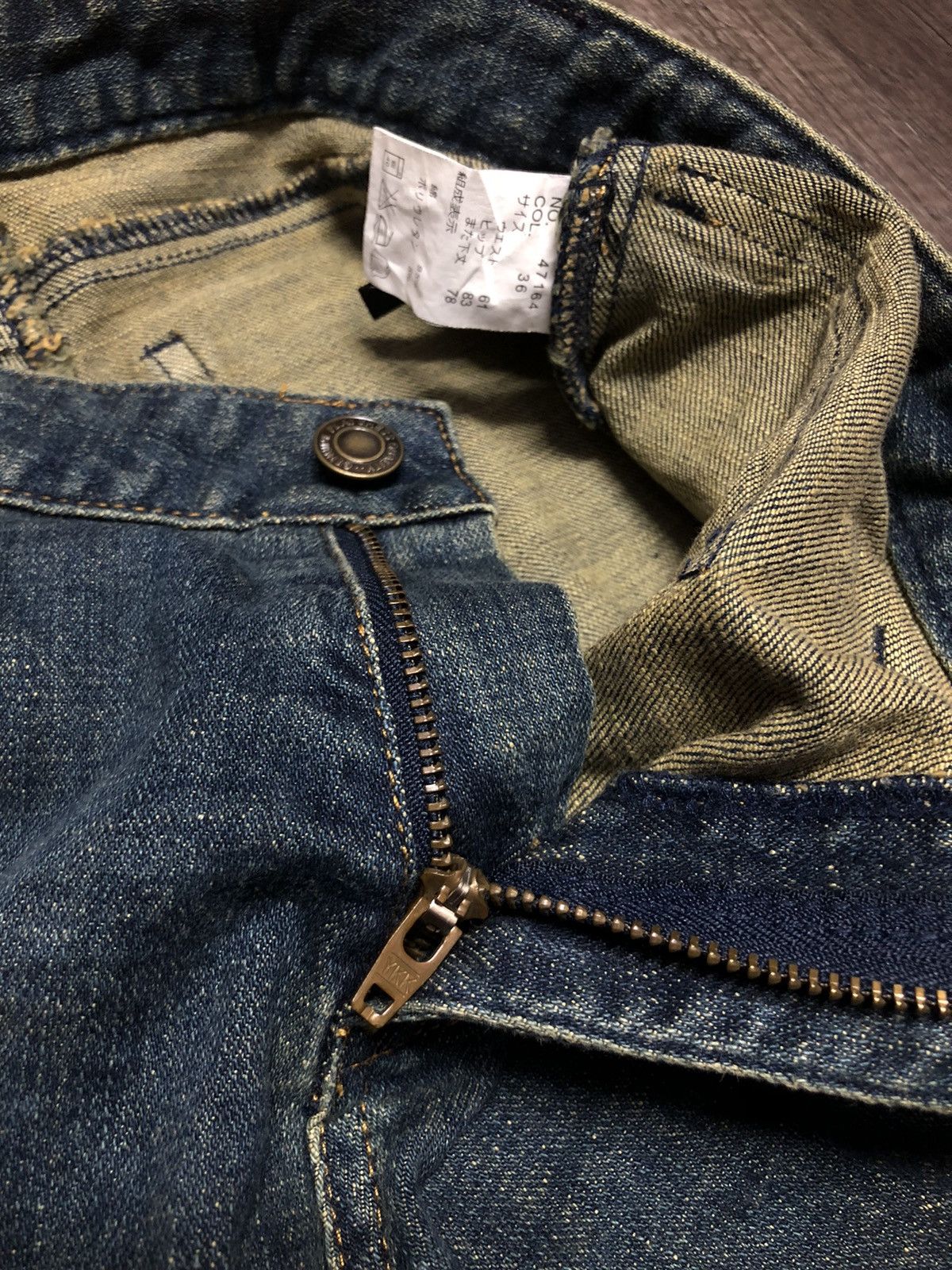 Japanese Brand Vintage Play Chess Flared Jeans Bondage Design Size US 28 / EU 44 - 20 Thumbnail