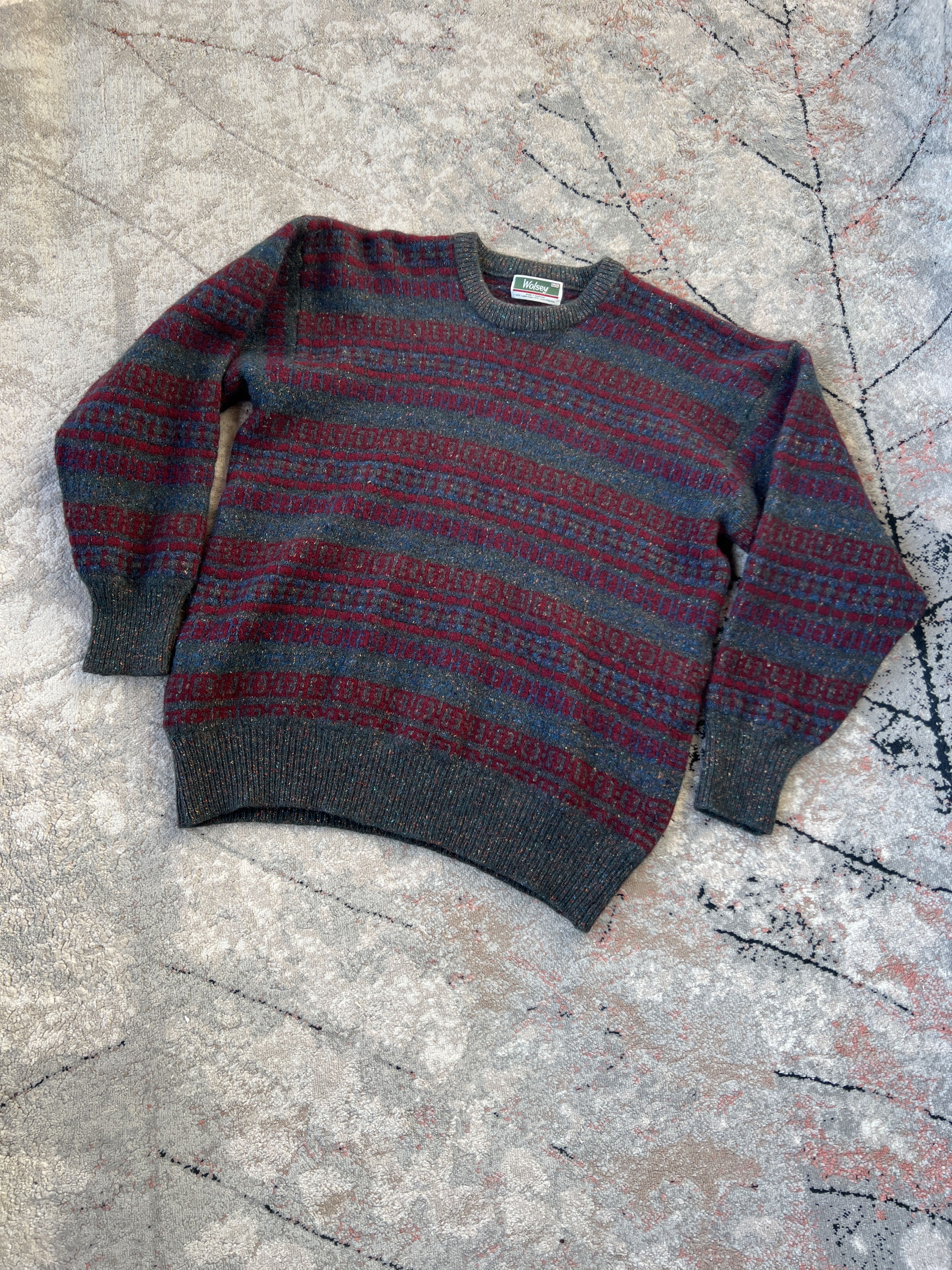 Vintage Wolsey Vintage Scotland Wool Sweater Size US S / EU 44-46 / 1 - 1 Thumbnail