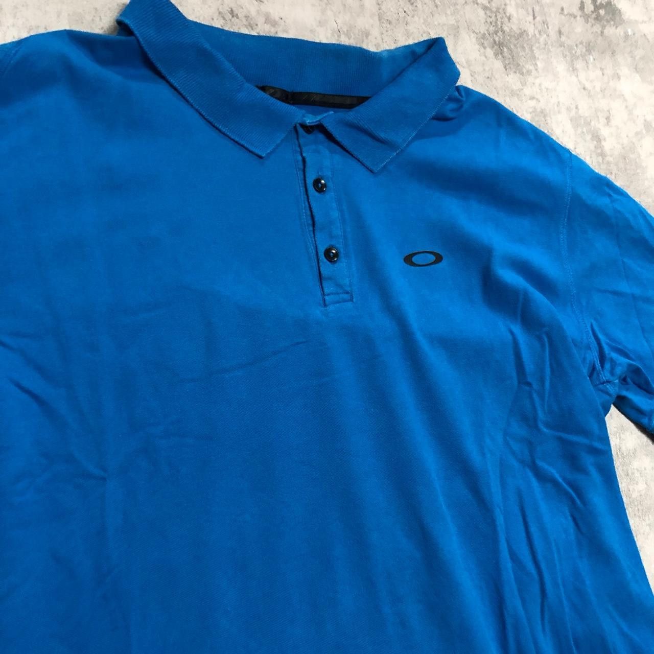 Oakley Blue Oakley polo shirt #poloshirt Size US XXL / EU 58 / 5 - 2 Thumbnail