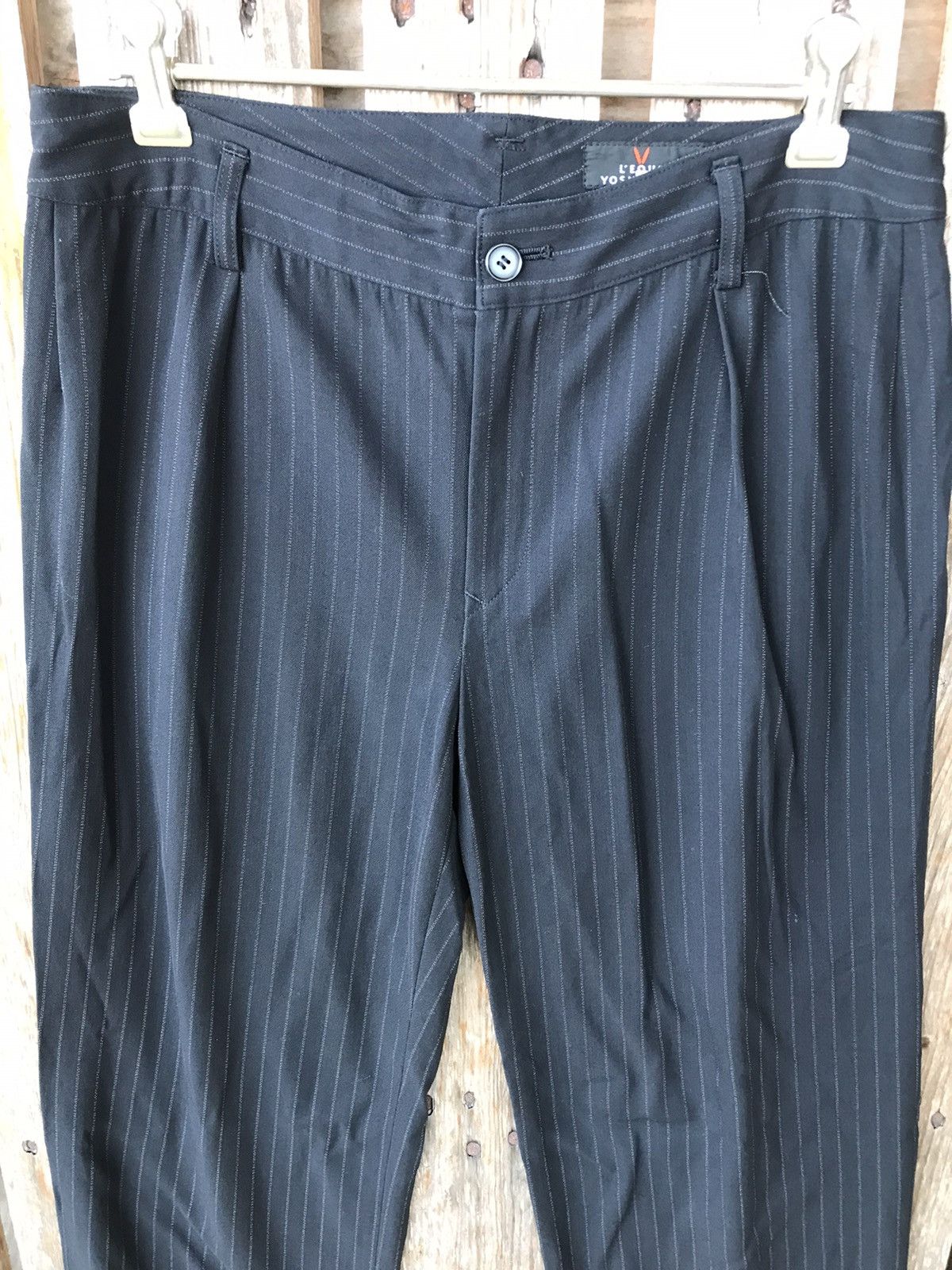 yoshie inaba Vtg 90s L'equippe Yoshie Inaba Stripe Pant Size 29" - 5 Thumbnail