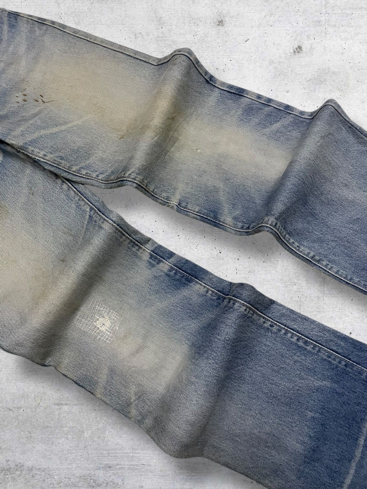 Wrangler VINTAGE WRANGLER DESIGNER OG MUDWASH DISTRESSED RUGGED DENIM Size US 29 - 6 Thumbnail