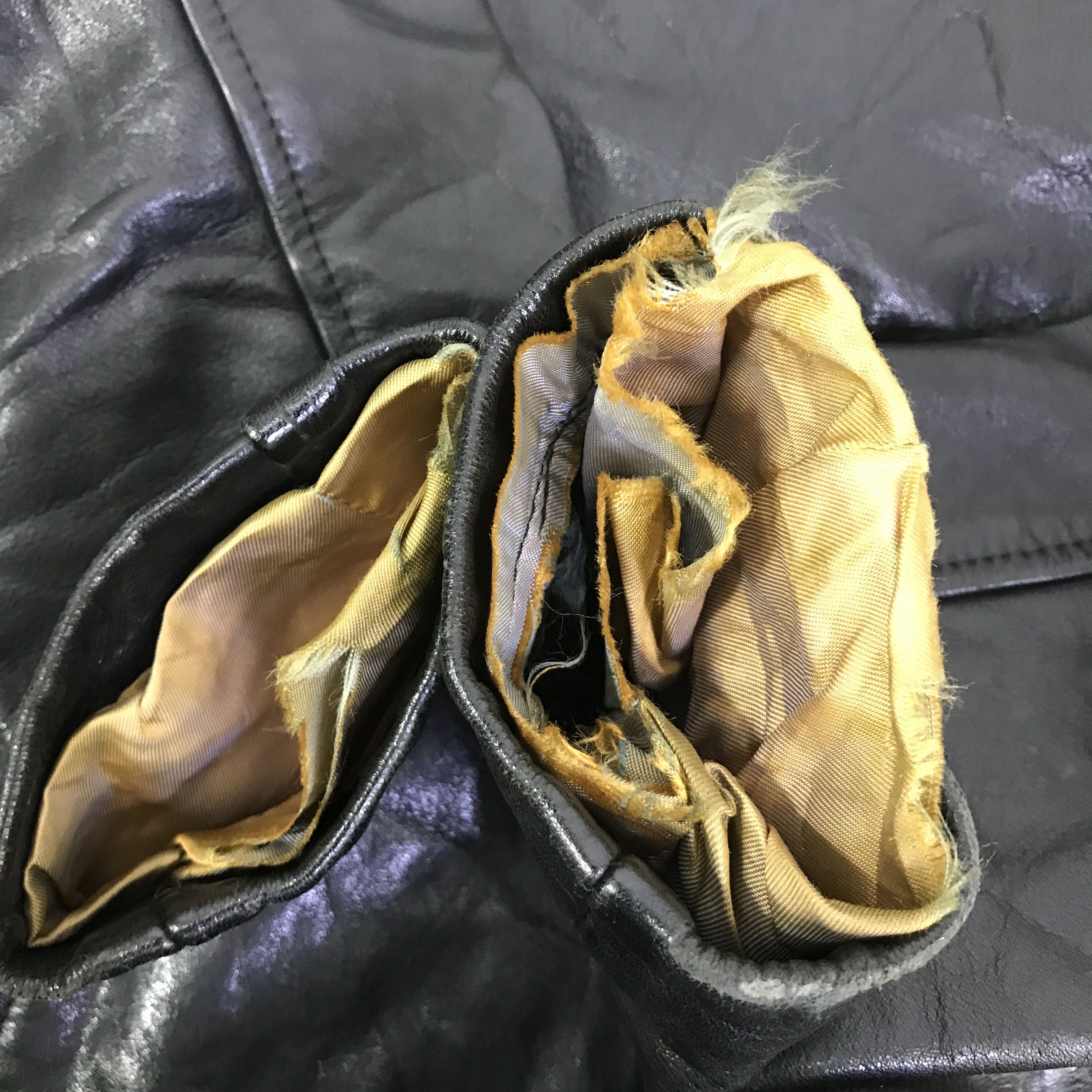The Duffer of St.George THE DUFFER OF ST.GEORGE BIKER LEATHER JACKET K80B12 Size US M / EU 48-50 / 2 - 12 Thumbnail