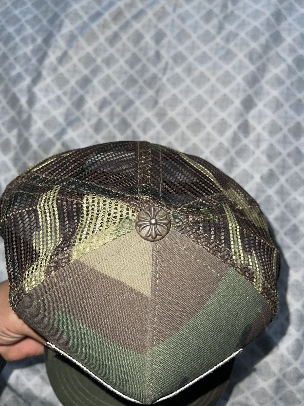 Chrome Hearts Chrome Hearts Camo Hat Size ONE SIZE - 2 Thumbnail