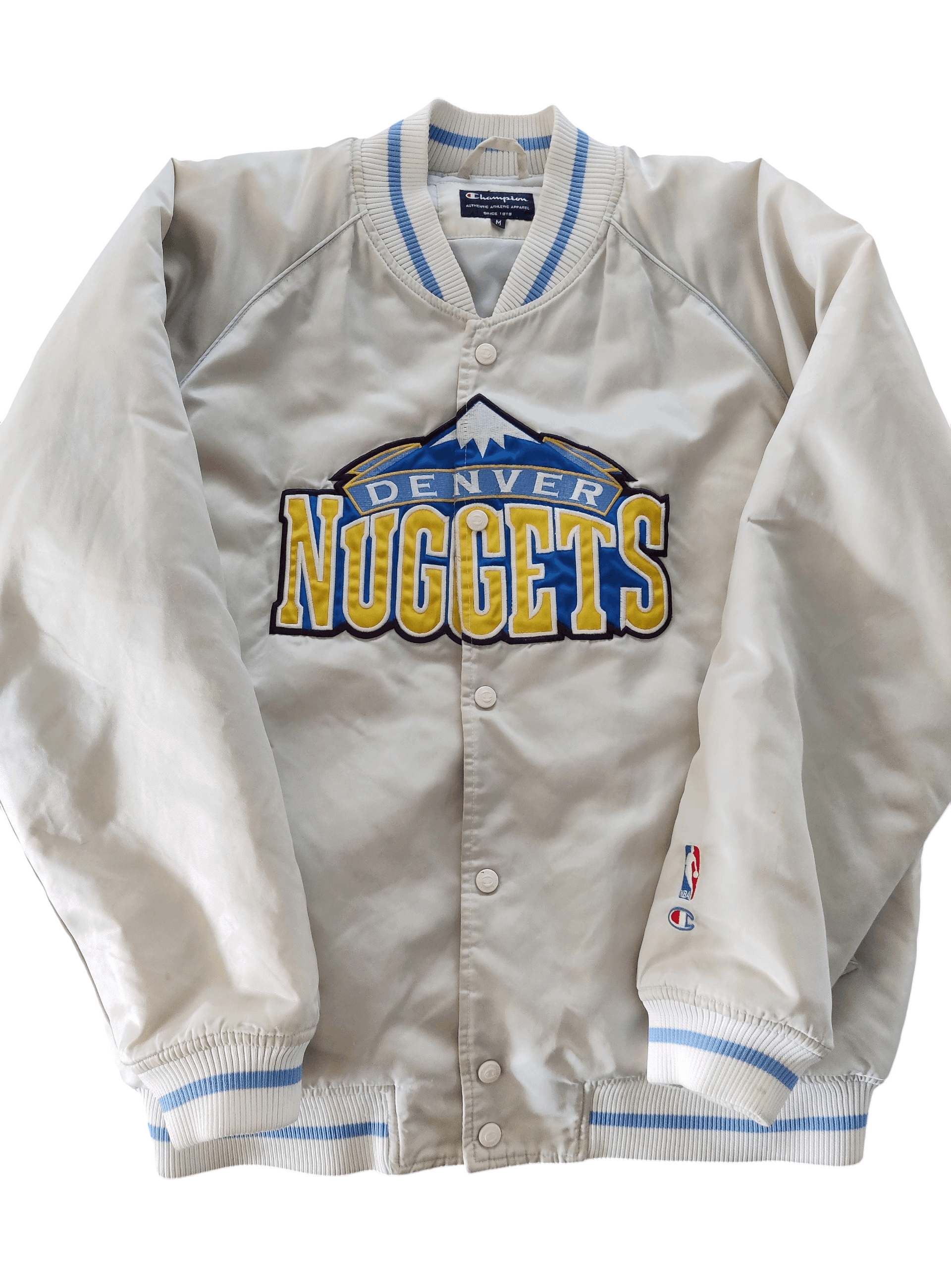 Champion Champion Denver Nuggets NBA Satin Bomber Jacket Vintage M Size US M / EU 48-50 / 2 - 1 Thumbnail