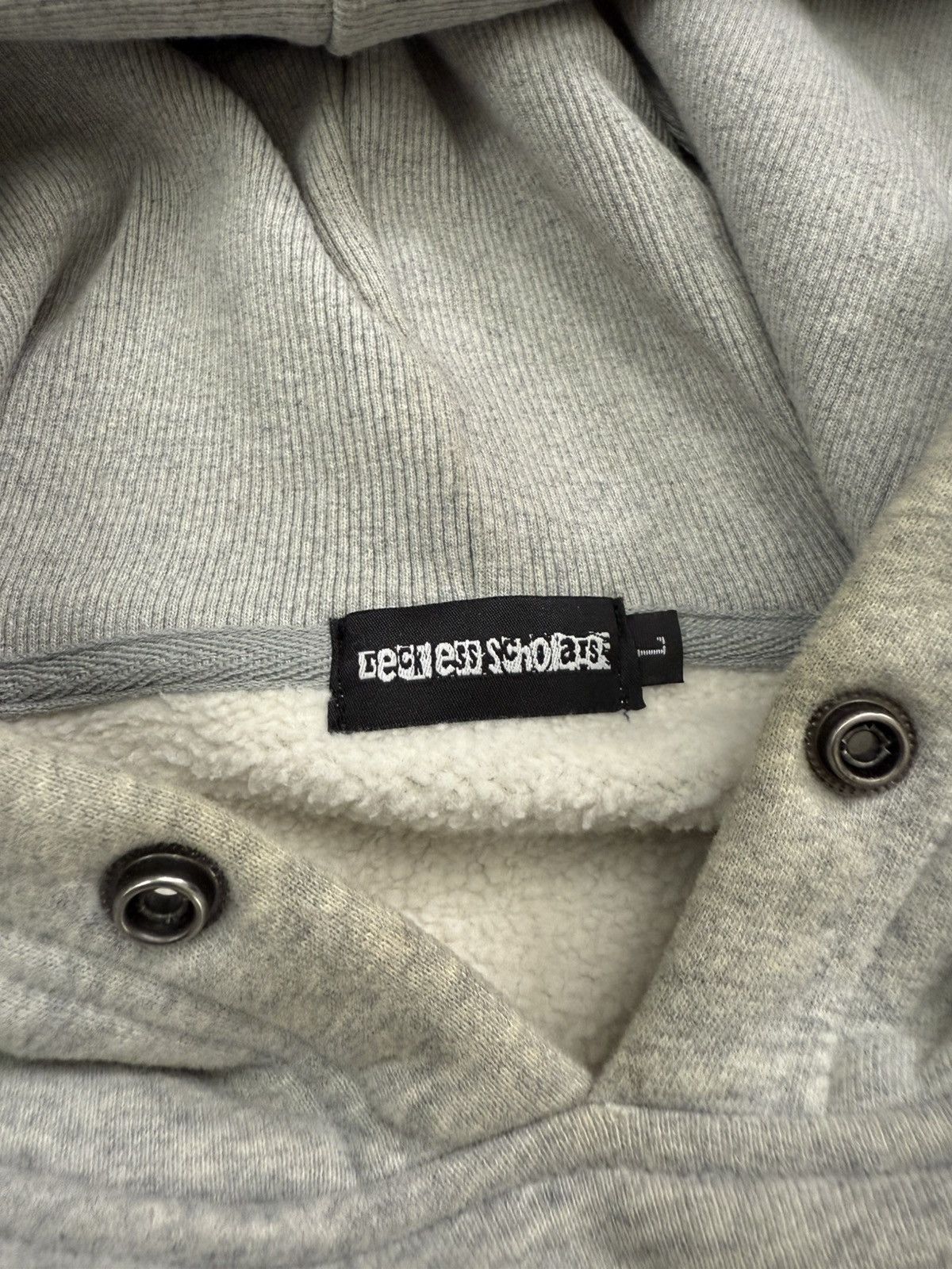 Reckless Scholars Reckless Scholars University Gargoyle Hoodie Grey Size L Size US L / EU 52-54 / 3 - 4 Thumbnail
