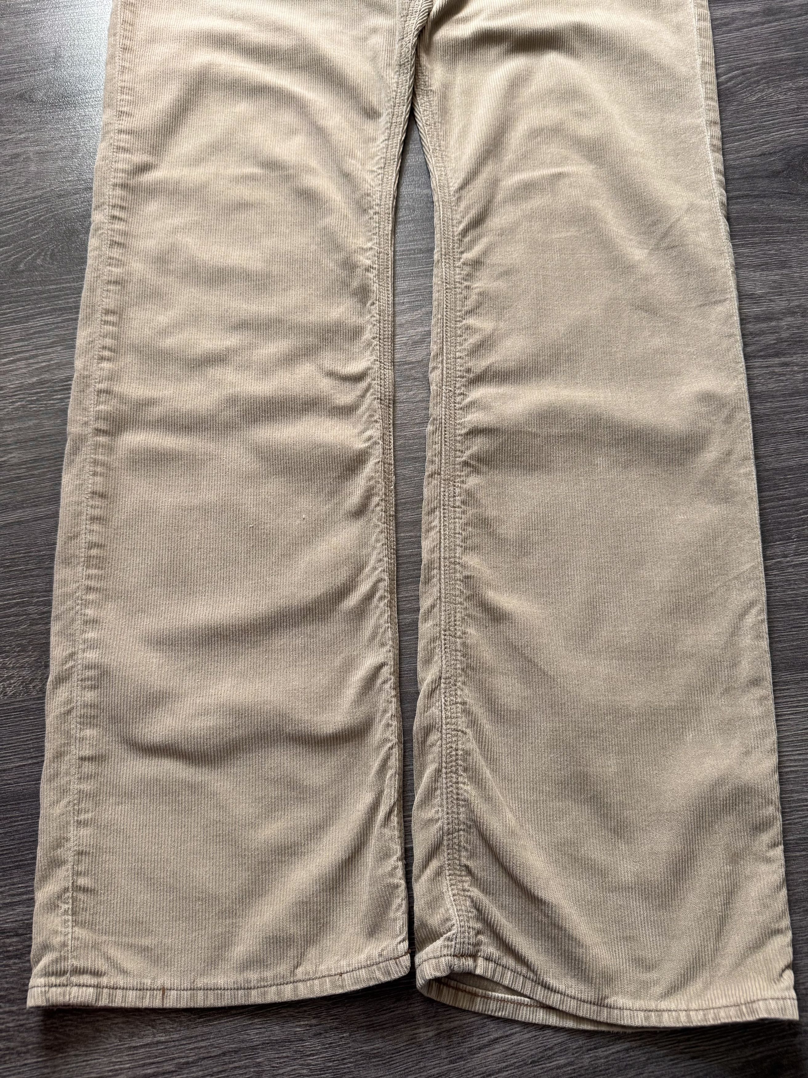 G-Star Vintage G Star Raw Corduroy Pants Y2K Beige Size US 32 / EU 48 - 5 Thumbnail