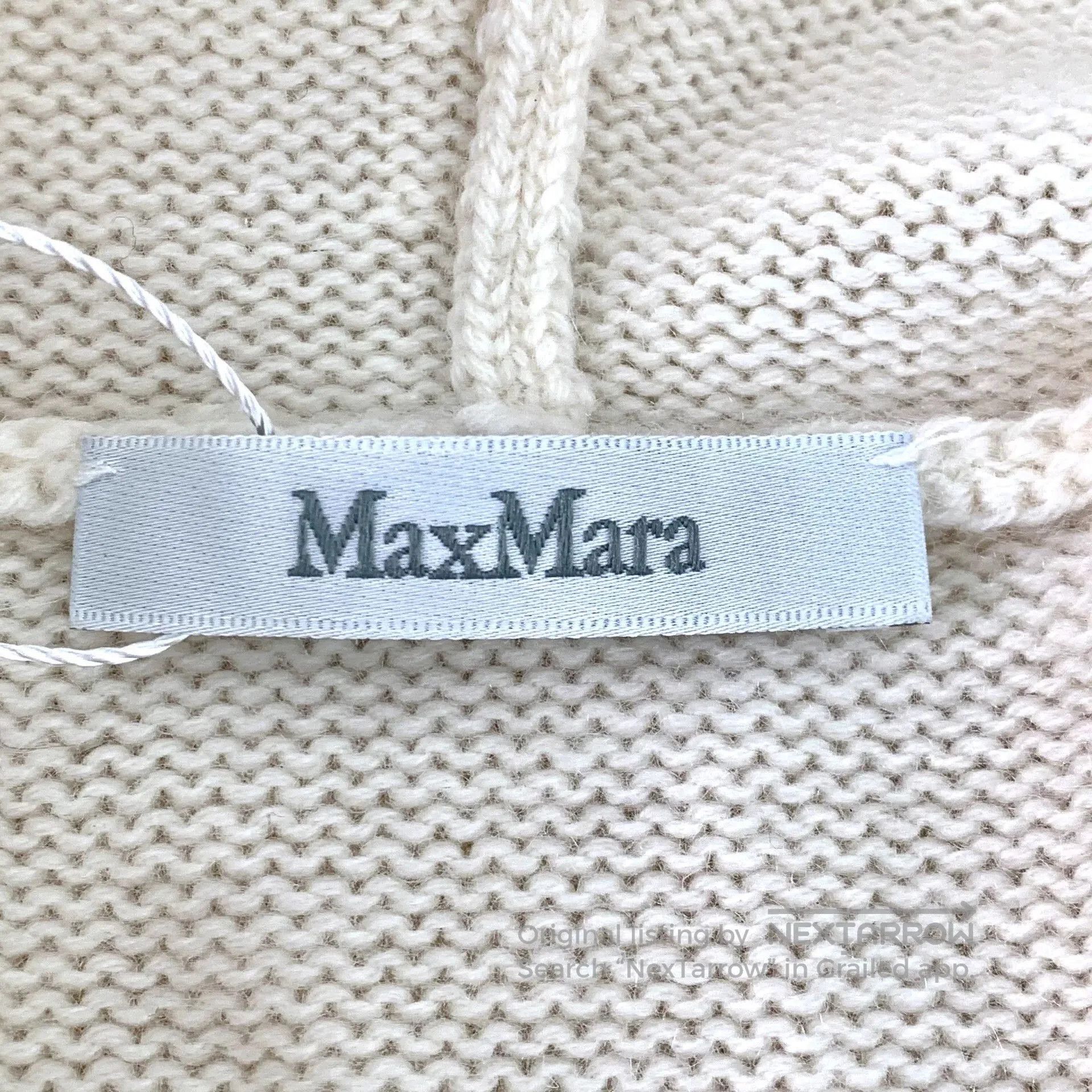 Other beige hooded cable knit sweater XS. Size US XS / EU 42 / 0 - 5 Thumbnail