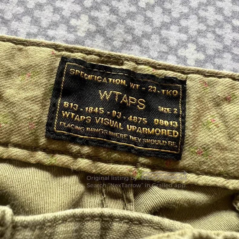 Wtaps Wtaps size 2 Big Doudou Military Pants Work Pants Size US 40 / EU 56 - 3 Thumbnail