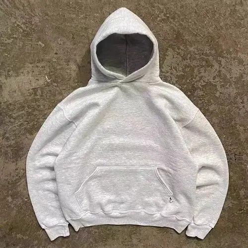 Japanese Brand Mizuhara x Chi Loose Hemp Grey Hooded Sweatshirt Size US M / EU 48-50 / 2 - 3 Thumbnail