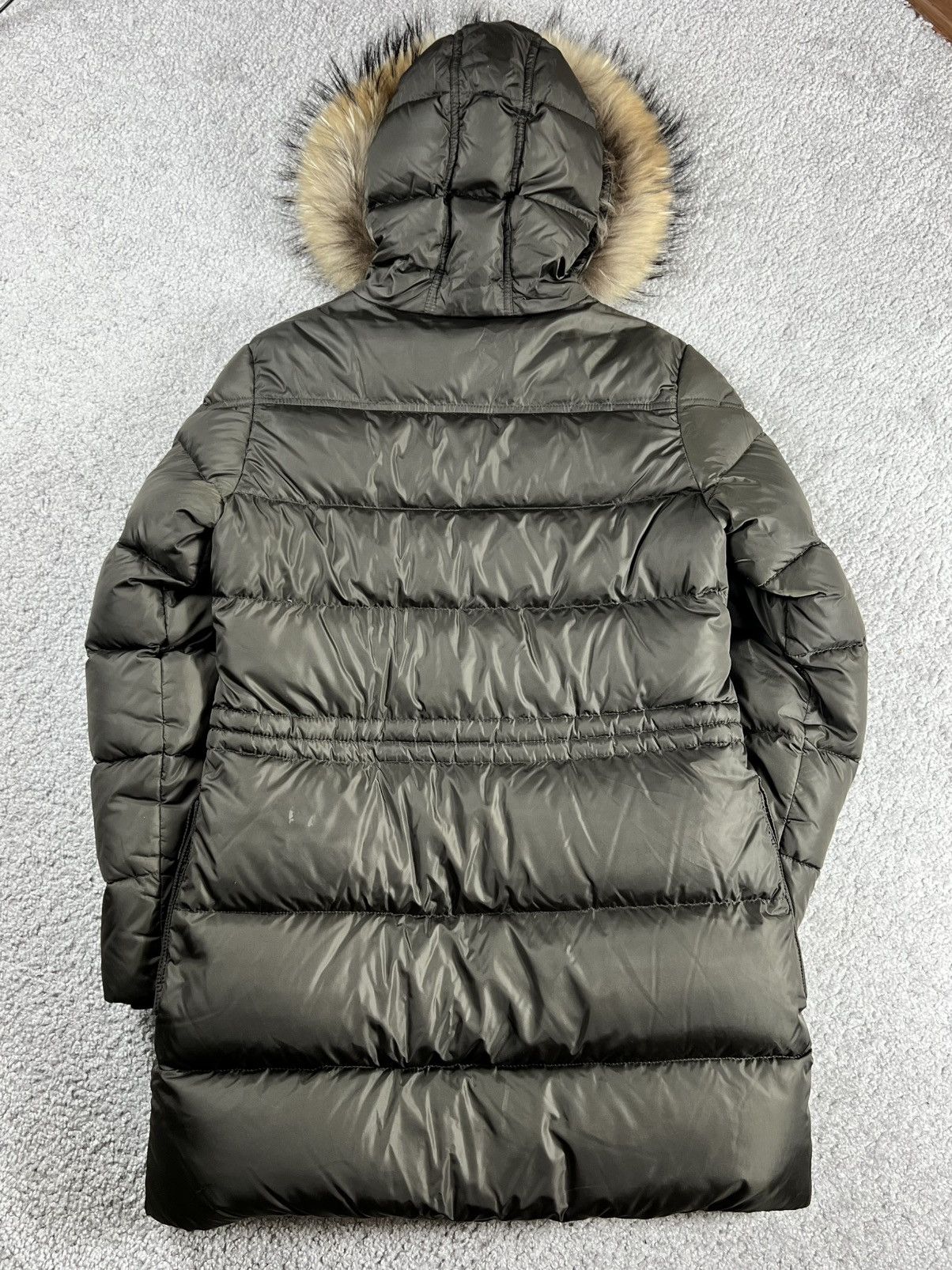 Moncler Moncler Racoon Fur Green Gueran Parka Size 1 Size S / US 4 / IT 40 - 7 Thumbnail