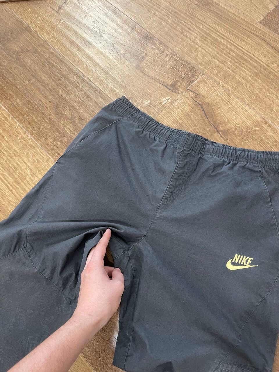 Nike × Vintage Vintage Nike Cargo Y2K Swoosh Drill Nylon Pants Joggers Size US 32 / EU 48 - 6 Thumbnail