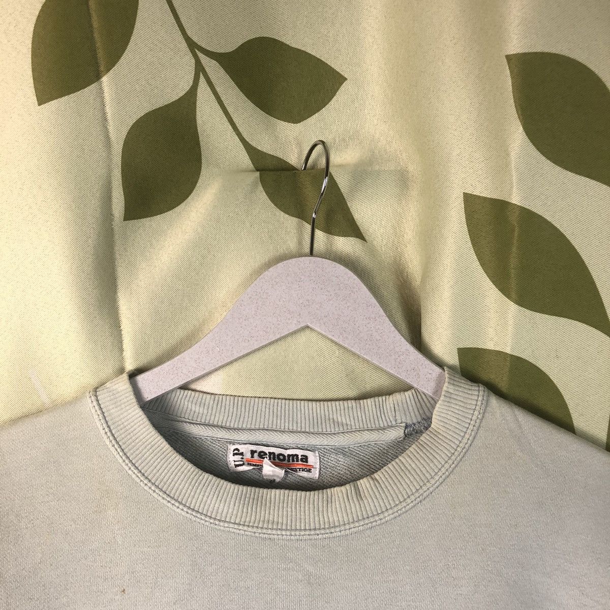 Renoma U.P Renoma vintage Mint Sweatshirt #7435 Size US L / EU 52-54 / 3 - 4 Thumbnail