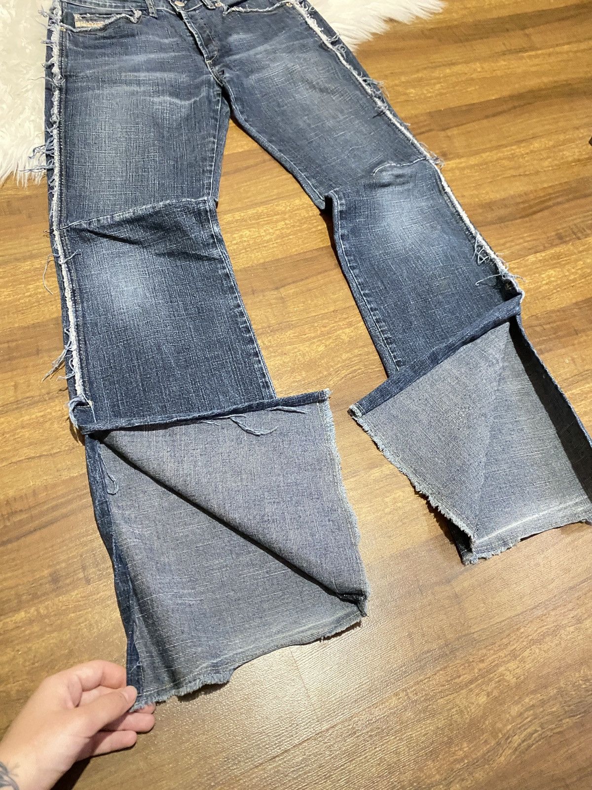 Beauty Beast × Diesel × Vintage vintage y2k bratz style jeans DIESEL Size 29" - 3 Thumbnail