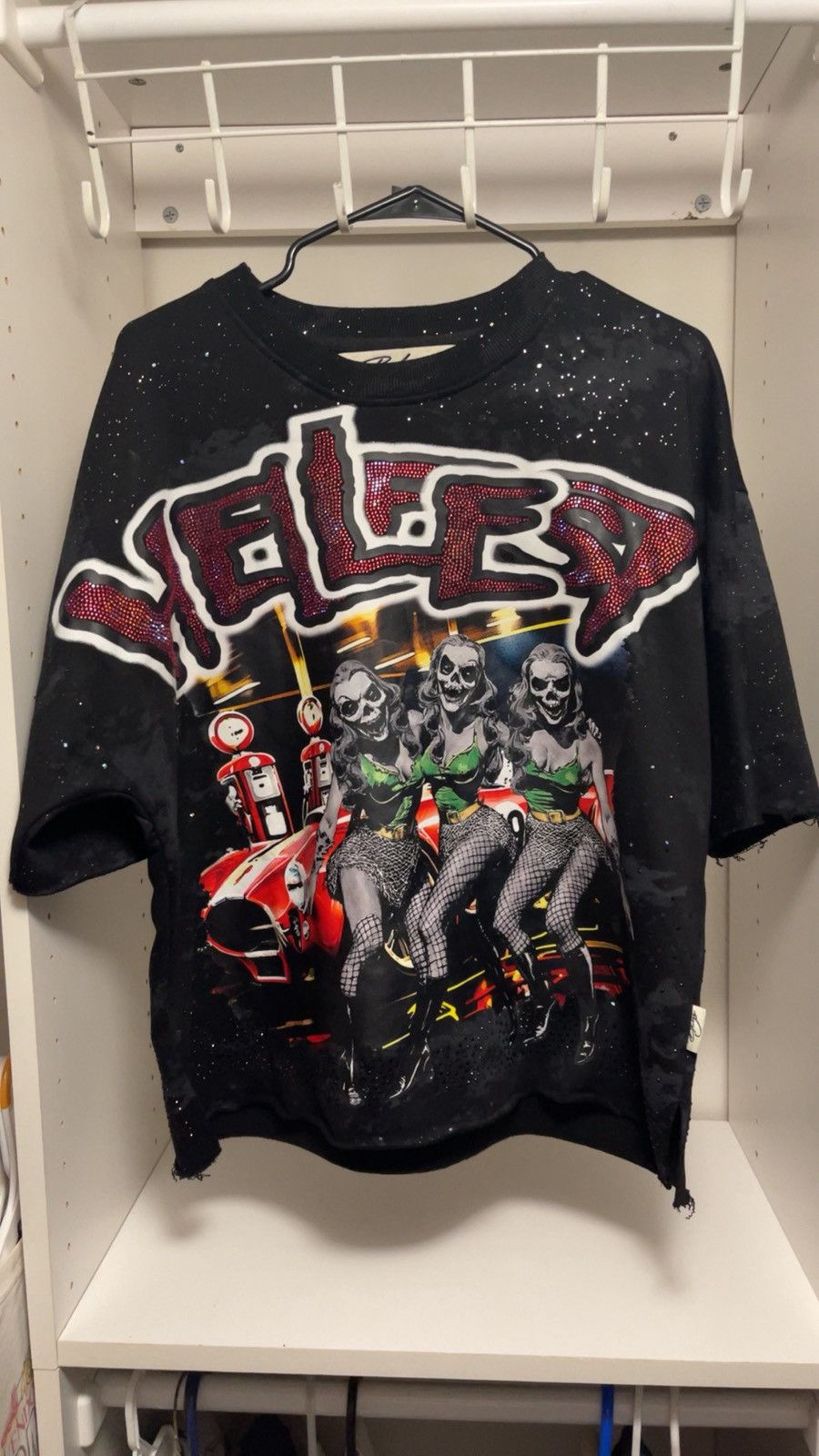 Other Rhine stone cropped bkys tee Size US M / EU 48-50 / 2 - 1 Thumbnail