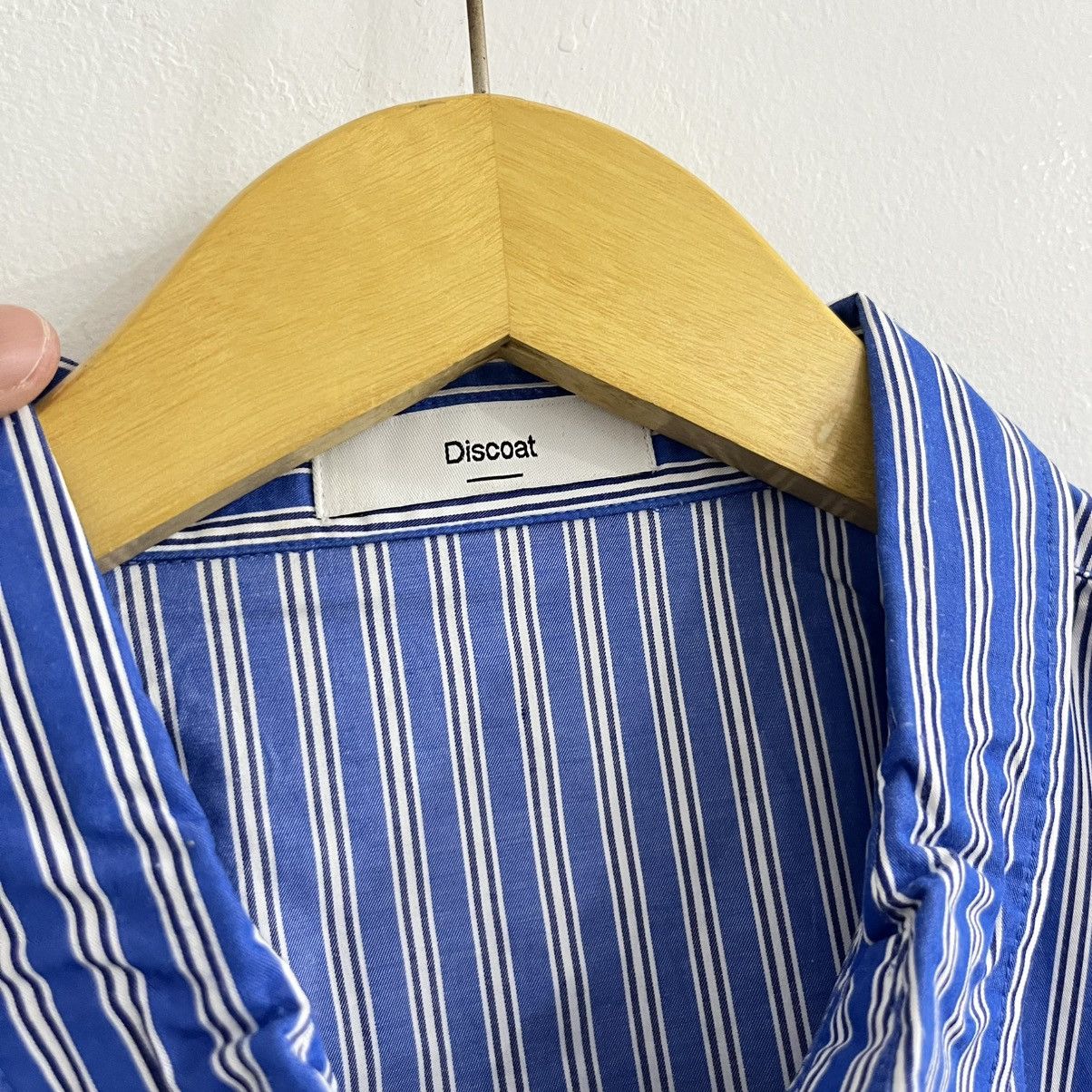 Kangol Kangol Blu Striped Button Up Size US L / EU 52-54 / 3 - 4 Thumbnail