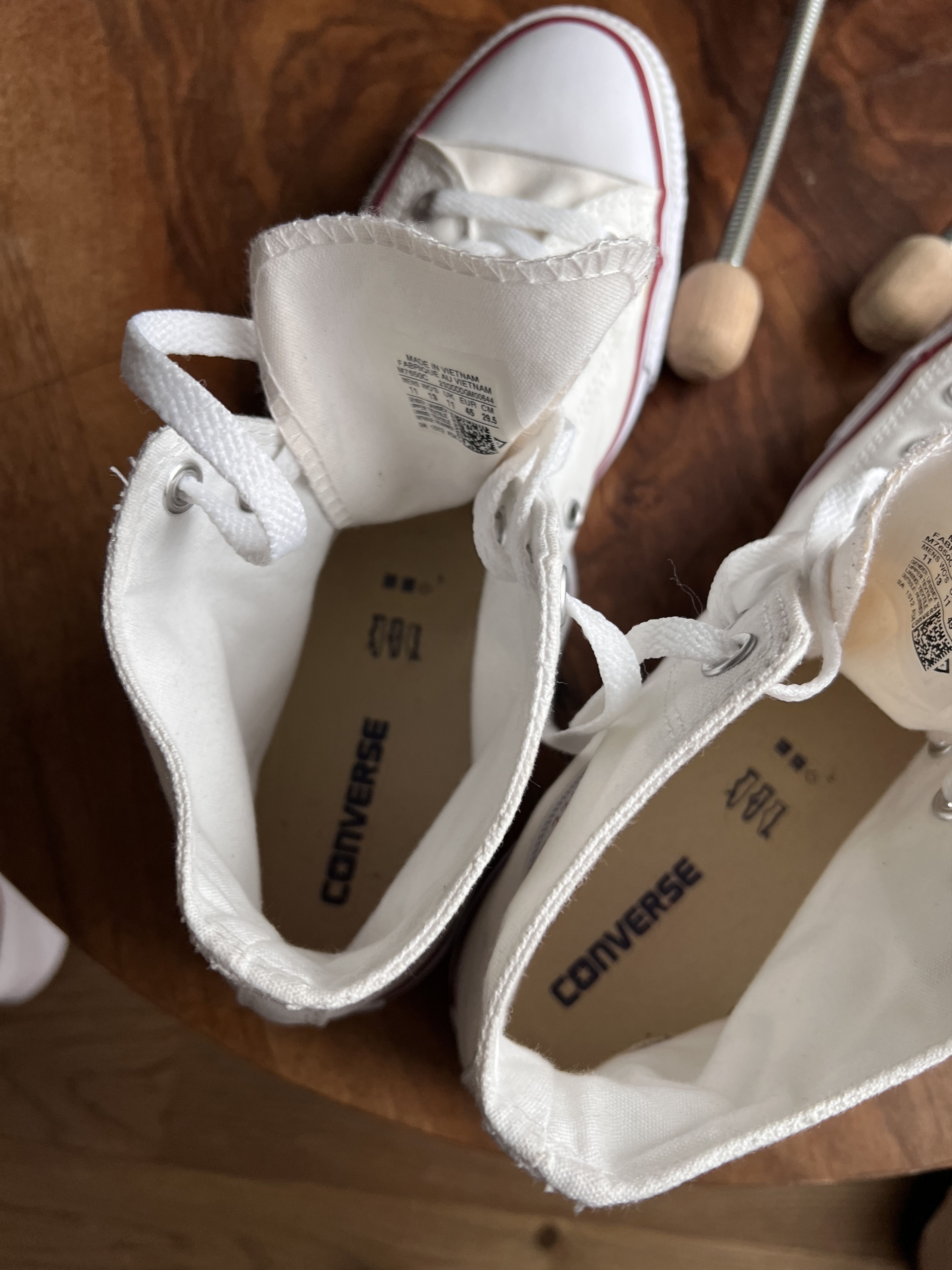 Converse Converse Chuck Taylor All star high sneakers shoes vintage Size US 11.5 / EU 44-45 - 14 Thumbnail