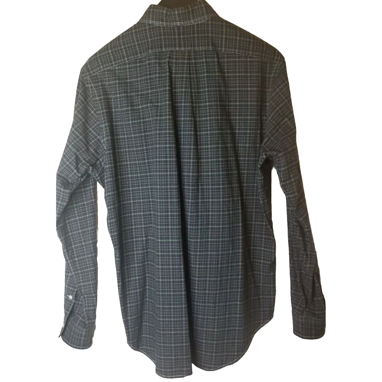 Ralph Lauren Ralph Lauren Mens M Green Plaid Button-Down Cotton Long Sleeve Shirt Classic Fit Size US M / EU 48-50 / 2 - 5 Thumbnail