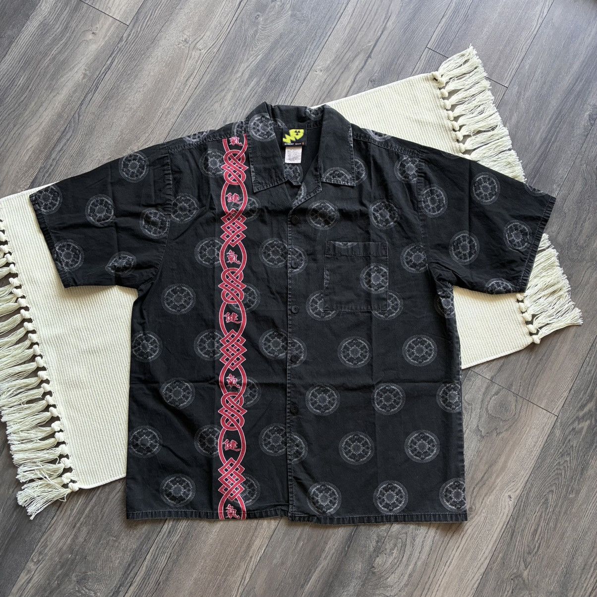 Other Vintage 90’s Street Savy USA Japan Dragon Black Shirt Size US XL / EU 56 / 4 - 2 Thumbnail