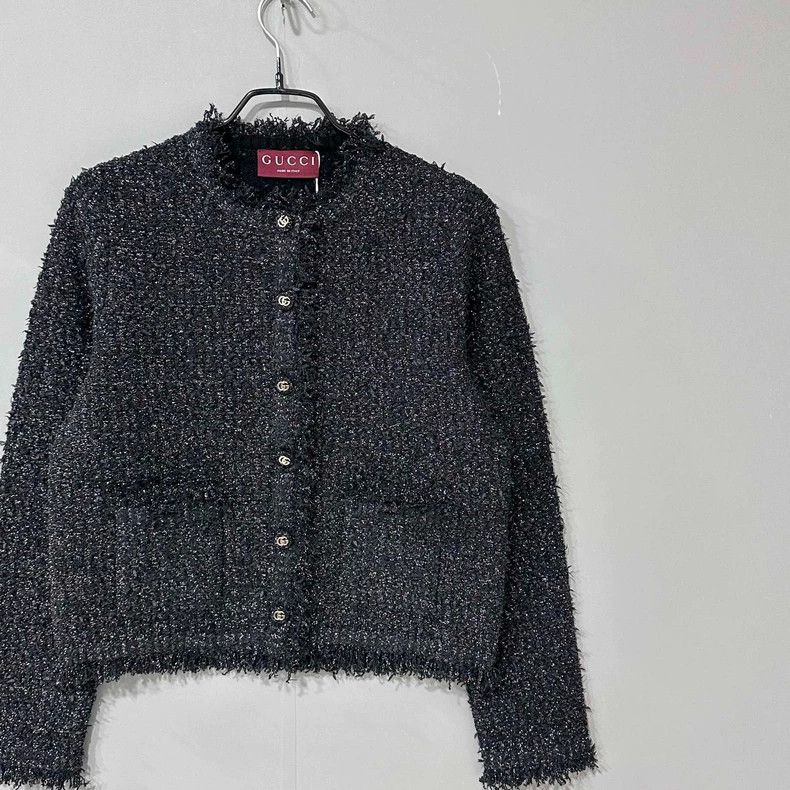 Gucci Gucci 25 new style small fragrance style woven jacket 2502- Size US S / EU 44-46 / 1 - 2 Thumbnail