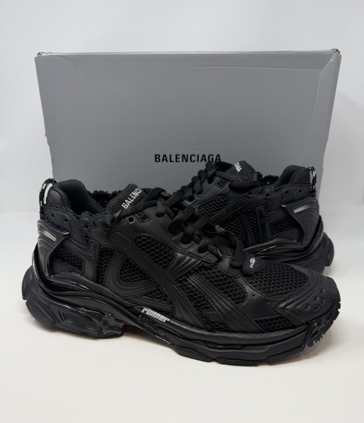Balenciaga Runner Sneaker Matte Black