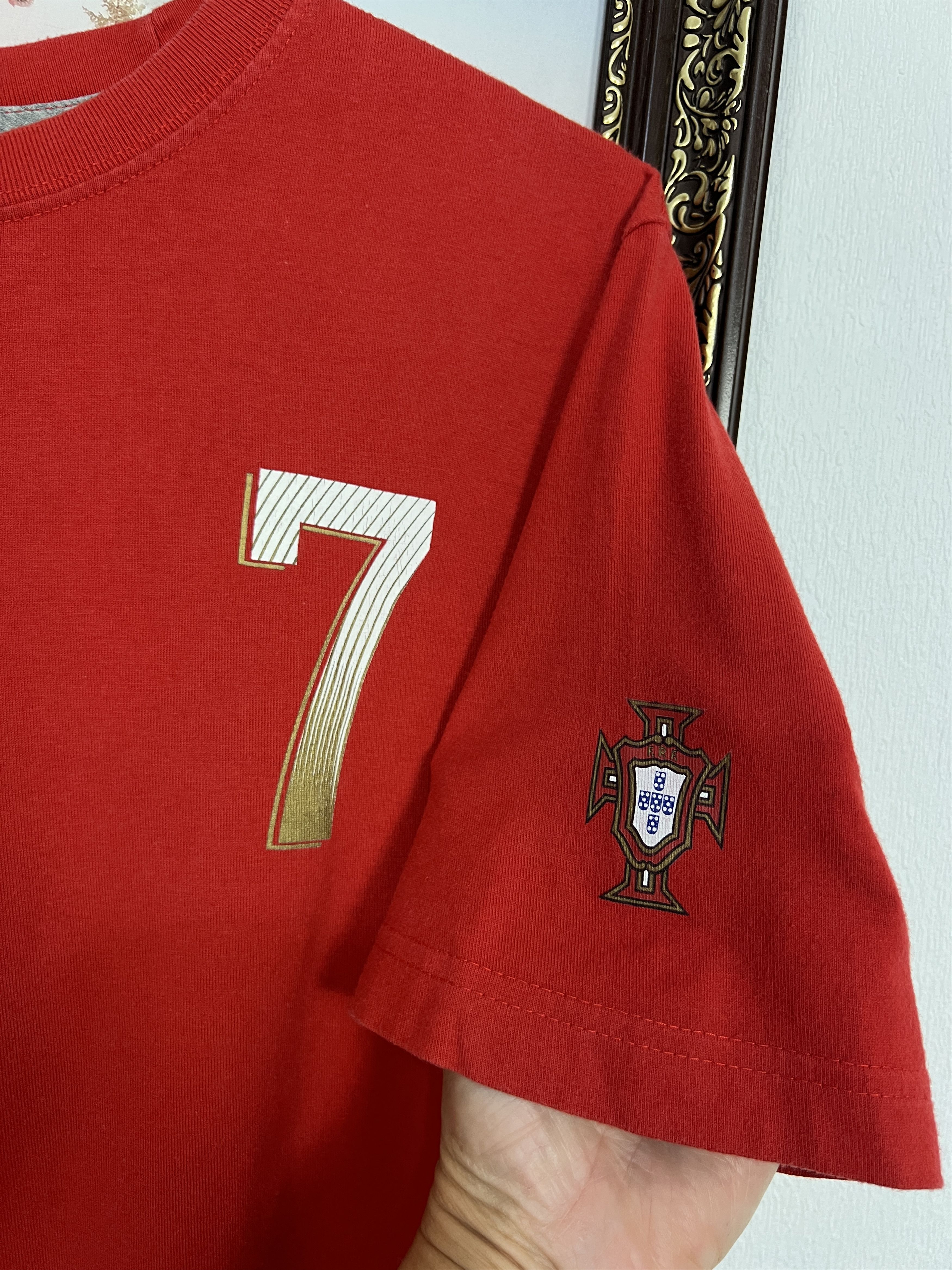 Nike Vintage Nike Portugal Football Train Shirt #7 Ronaldo Soccer Size US M / EU 48-50 / 2 - 6 Thumbnail