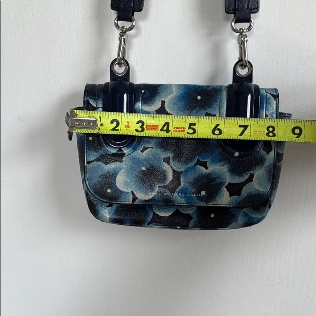 Marc by Marc Jacobs Marc Jacobs Blue Floral Crossbody Bag Size ONE SIZE - 16 Thumbnail