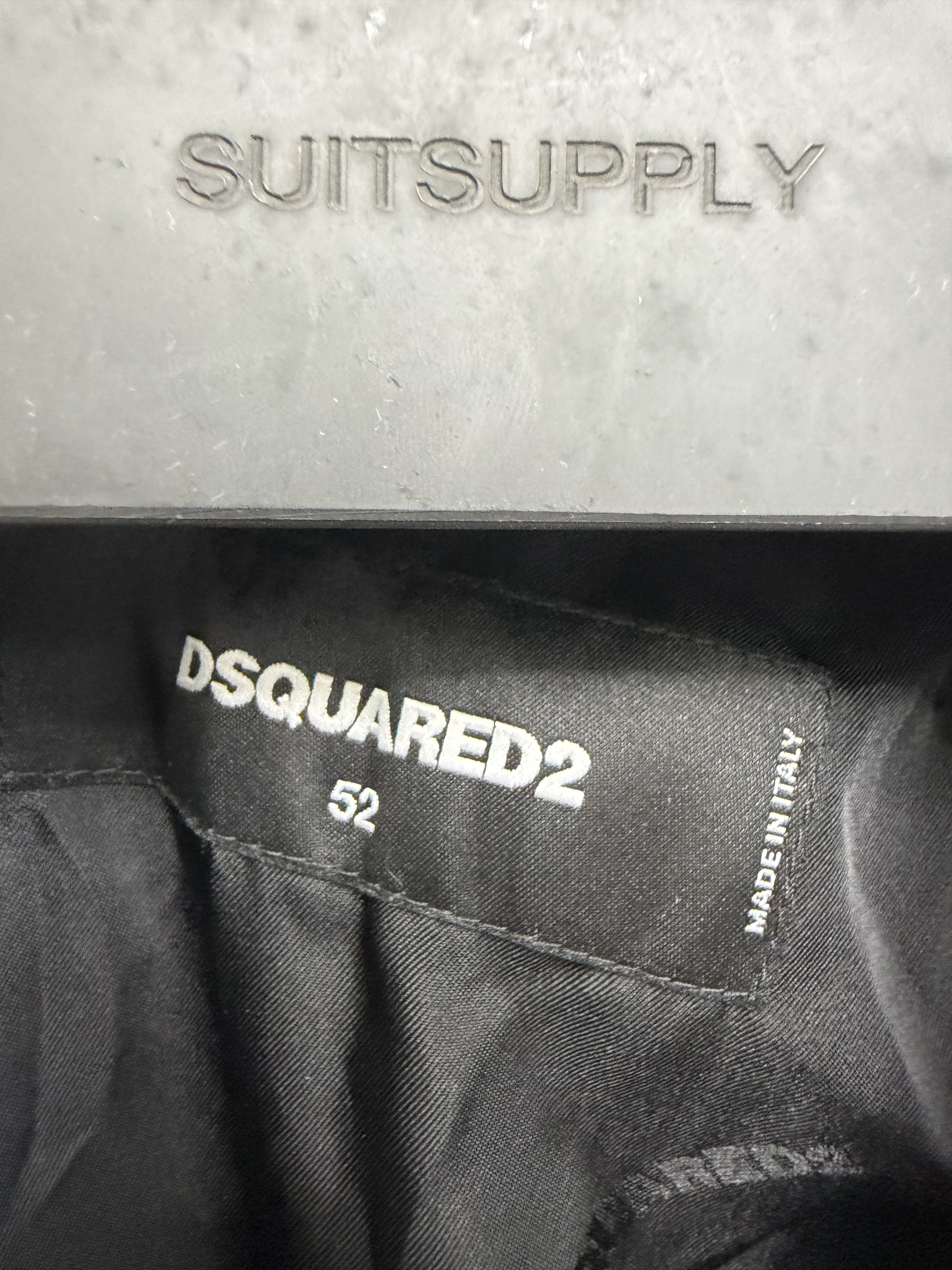 Dsquared2 dsquared2 leather jacket coat bomber biker jacket Size US L / EU 52-54 / 3 - 2 Thumbnail