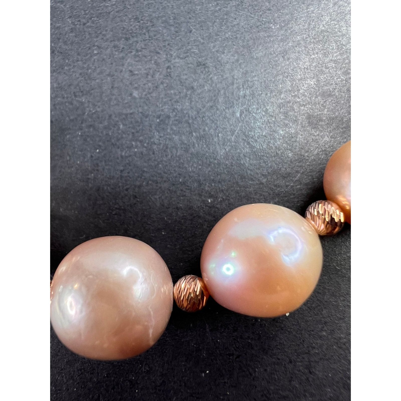 Other Cultured Freshwater Pearl Rose Gold Over Sterling Necklace Size ONE SIZE - 9 Thumbnail
