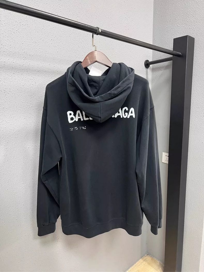 Balenciaga Balenciaga Shadow Graffiti Logo Hoodie-2506 Size US S / EU 44-46 / 1 - 2 Thumbnail