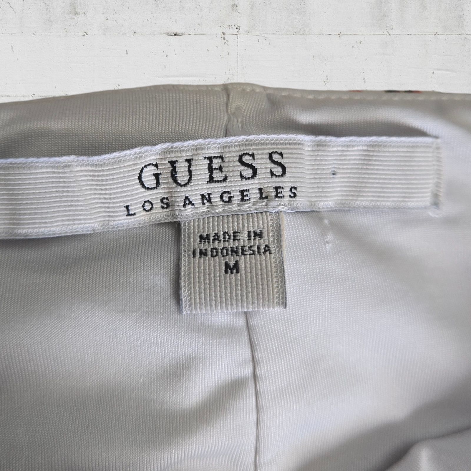 Guess Guess White Orange Fiery Pencil Skirt Size Medium Size 30" / US 8 / IT 44 - 3 Thumbnail