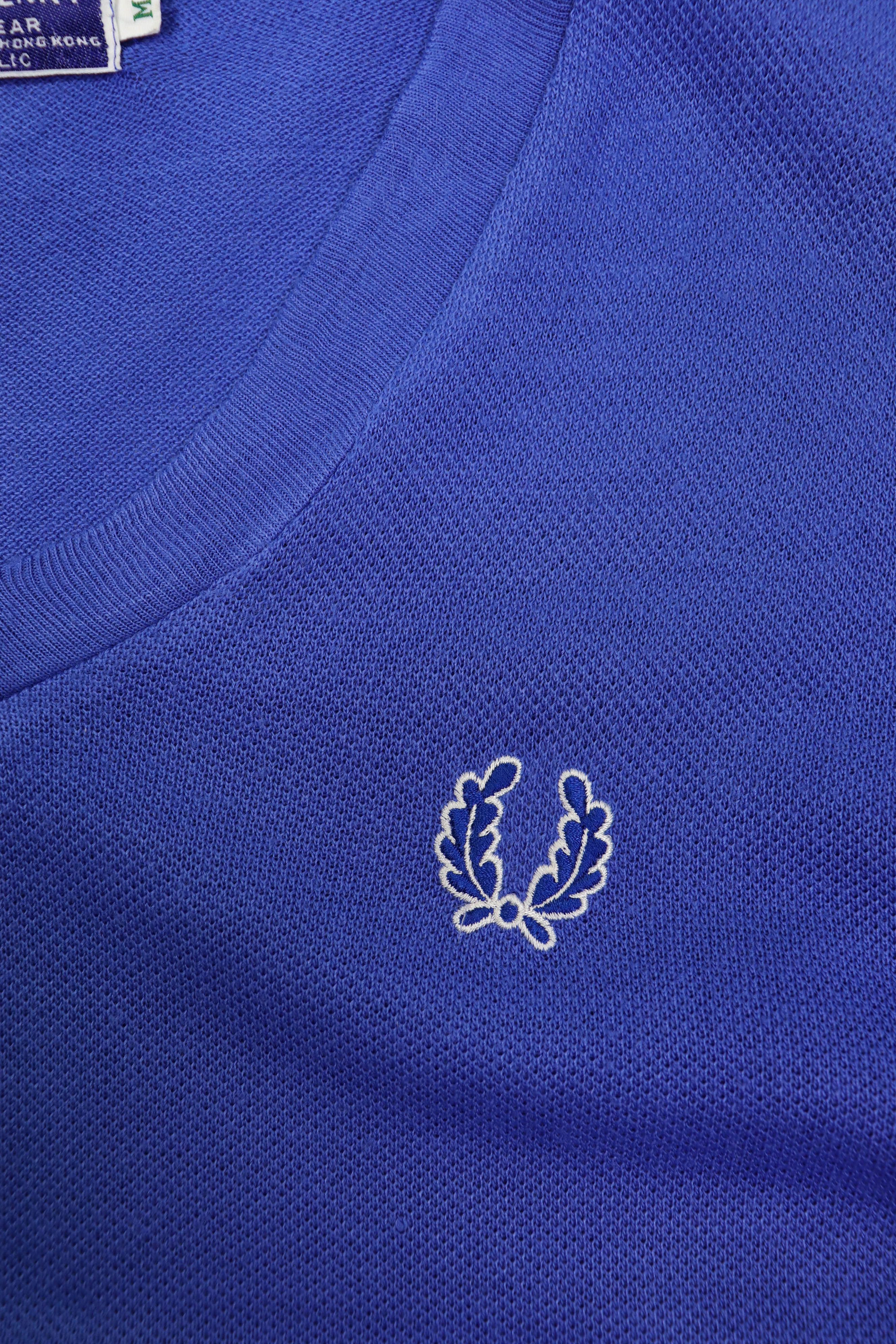 Fred Perry Fred Perry Sportswear Vintage 80s Acrylic V-neck Sweater Size US M / EU 48-50 / 2 - 7 Thumbnail