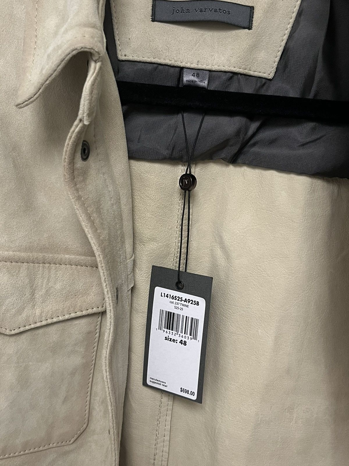 John Varvatos Izzy shirt jacket. Size EU 48 USA 38 Size US M / EU 48-50 / 2 - 10 Thumbnail