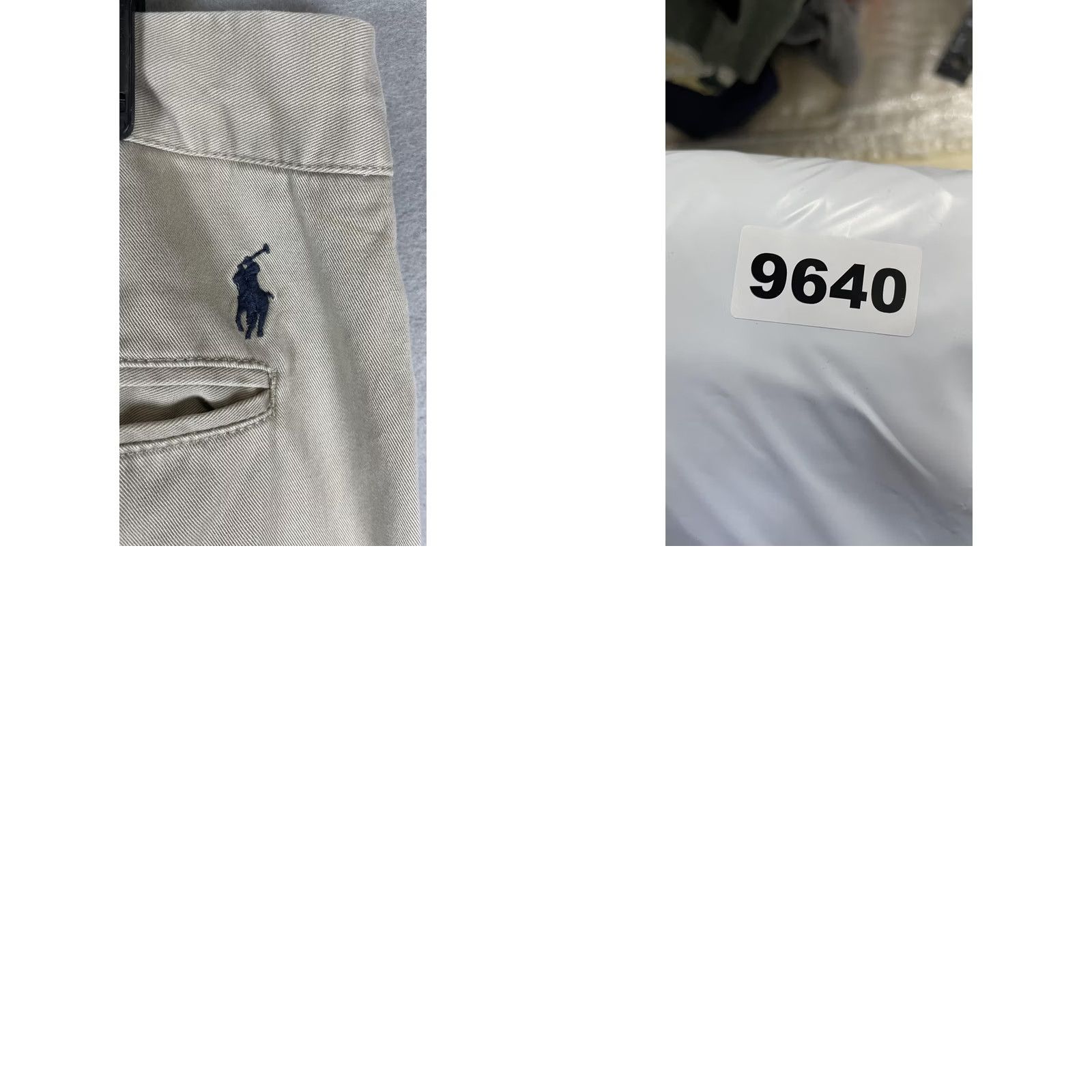 Polo Ralph Lauren VINTAGE Polo Ralph Lauren Pants Mens 46x27 Beige Ethan Relaxed Fit Pleated Chino Size US XXL / EU 58 / 5 - 8 Thumbnail