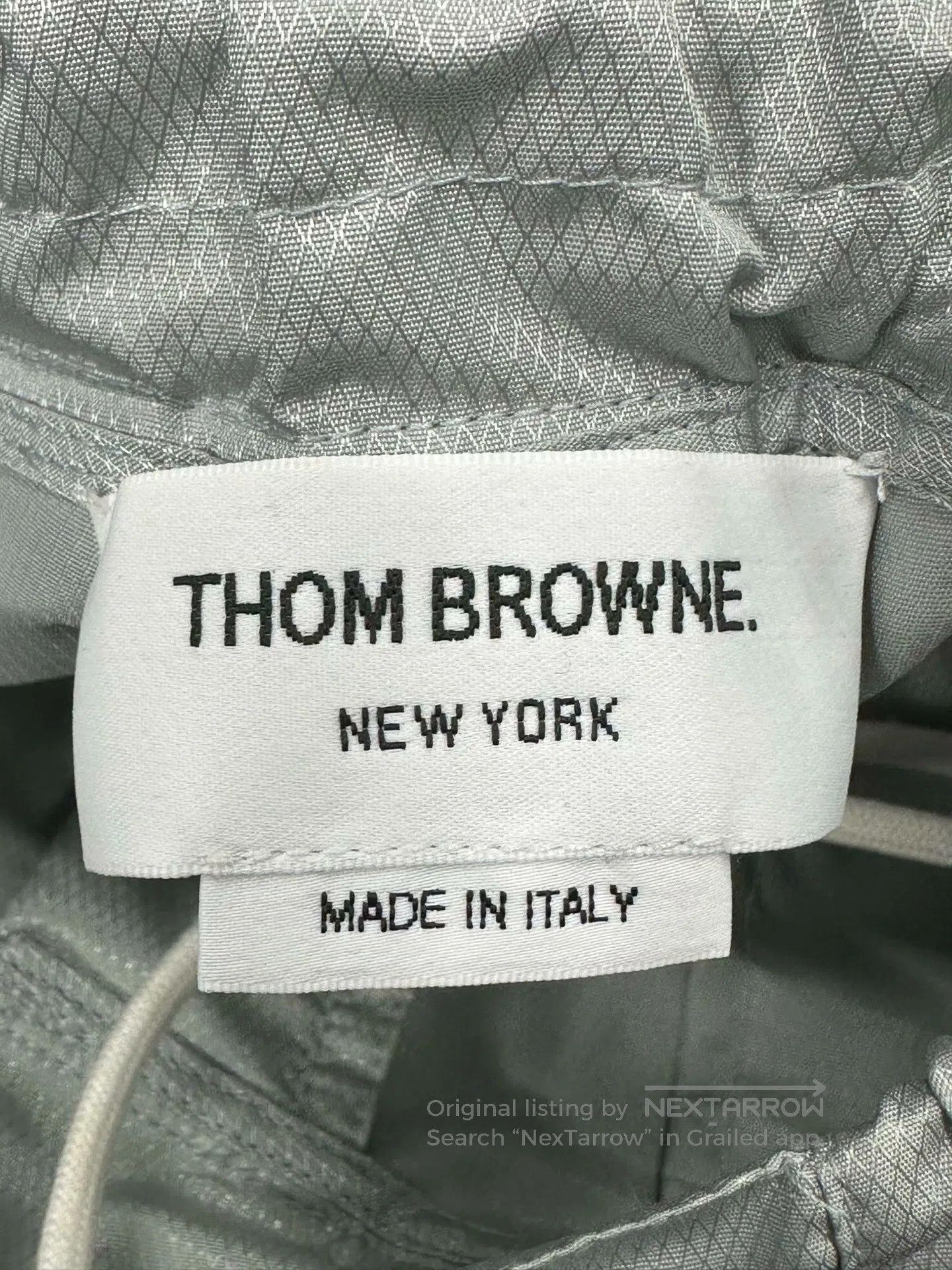 Thom Browne Thom Browne Gray Classic Striped Nylon Pants| Size US 38 / EU 54 - 4 Thumbnail