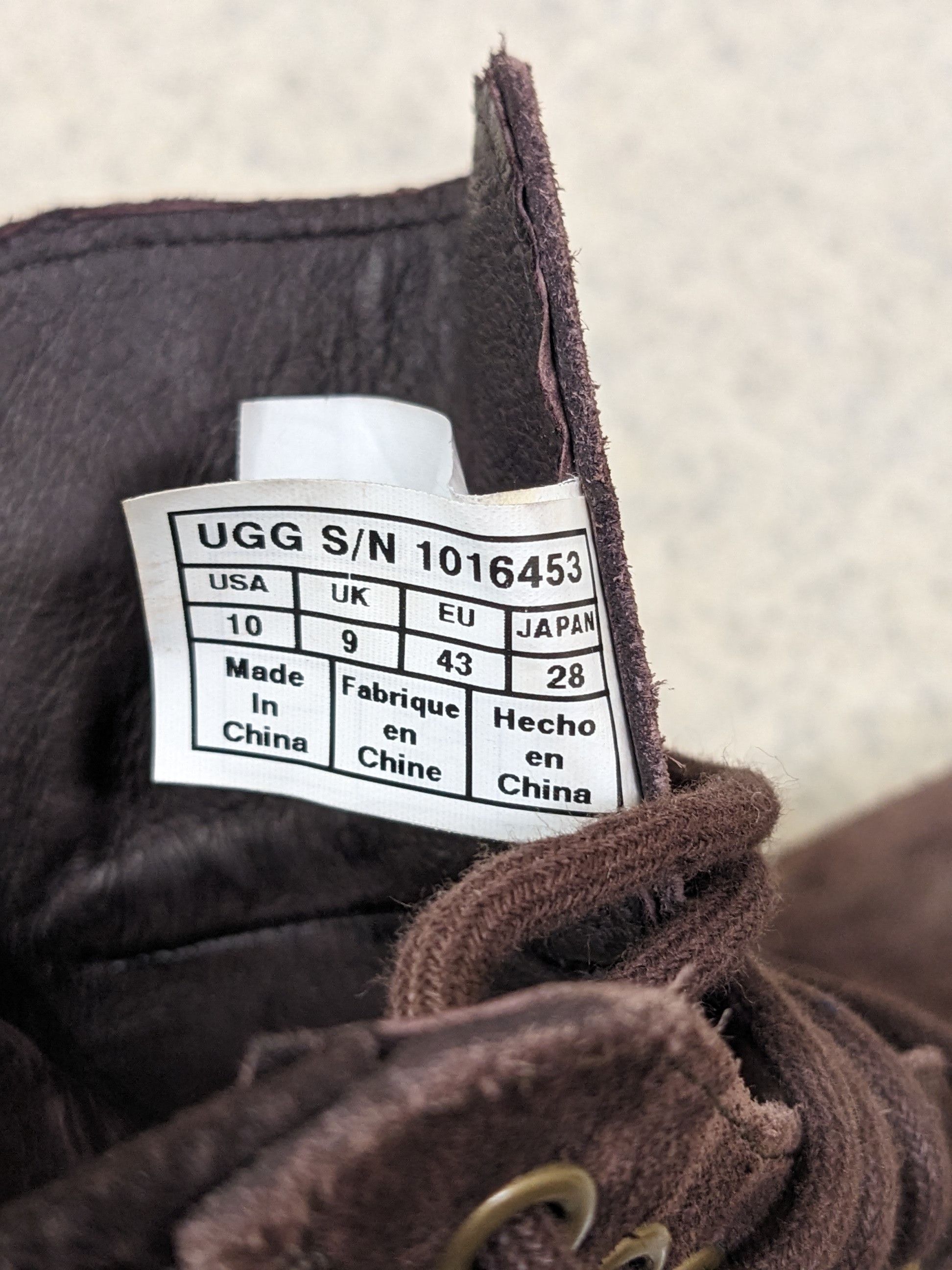 Ugg Ugg brown suede boots men's 10 Size US 10 / EU 43 - 9 Thumbnail