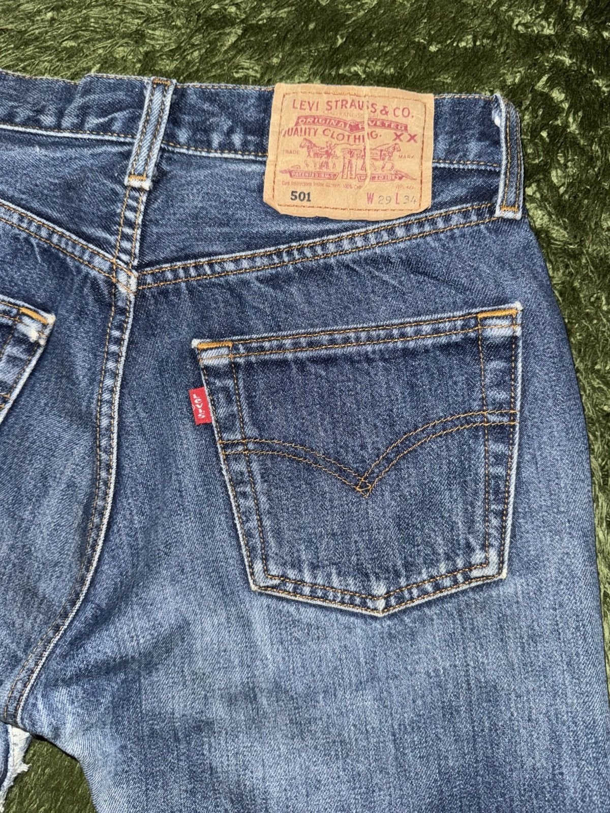 Levi's [W29/L34] Levi’s 501 Europe Vintage Wash Denim Pants Indigo Size US 29 - 9 Thumbnail