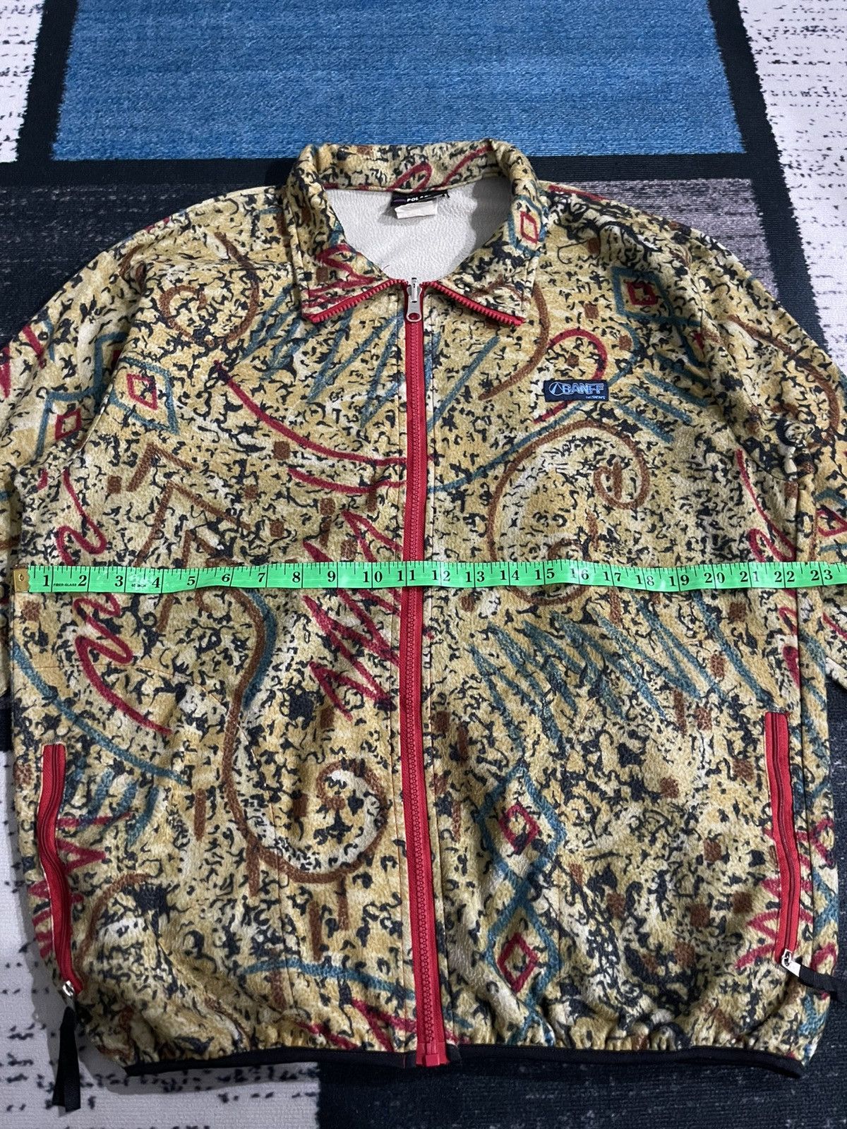 Polartec × Vintage Vintage Banff Design Polartec Wool Jacket Size US L / EU 52-54 / 3 - 14 Thumbnail
