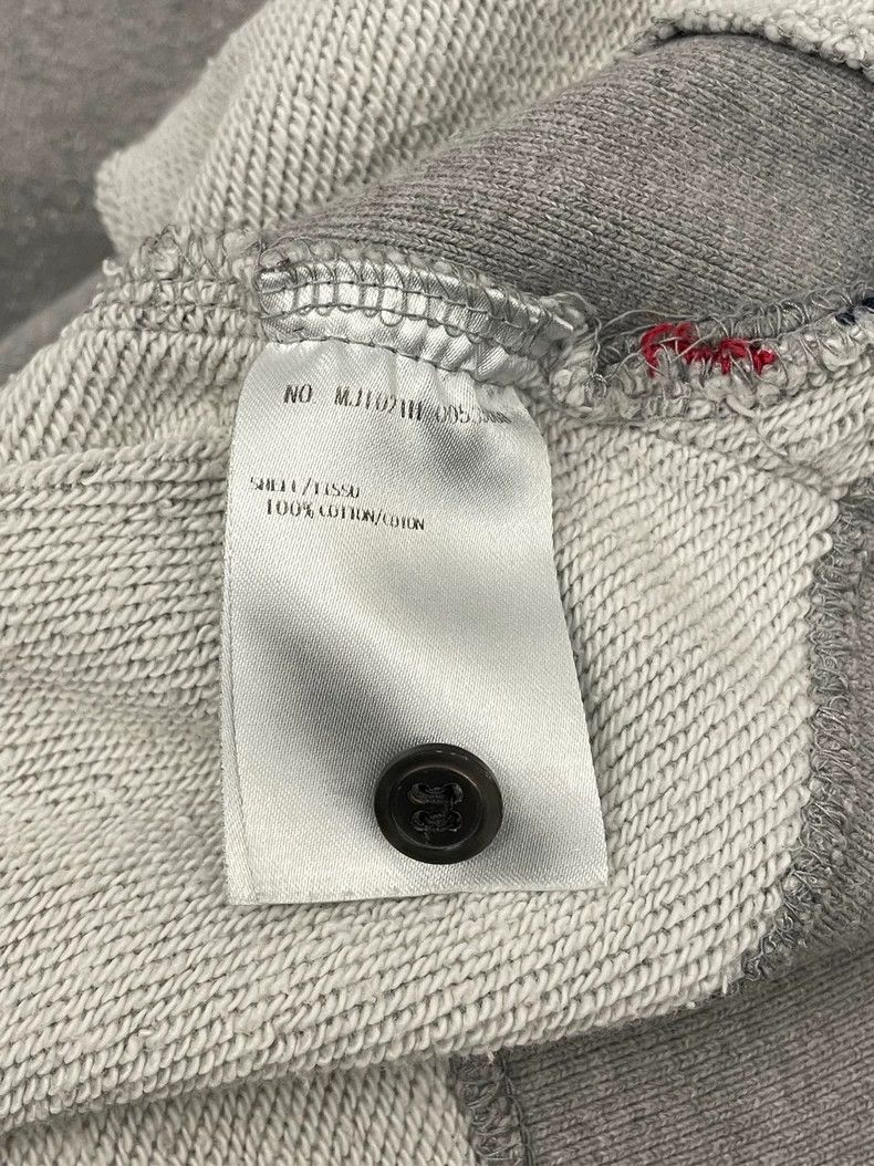Thom Browne Thom browne Gray four-striped round-neck sweatshirt 2504-Ne Size US XXL / EU 58 / 5 - 7 Thumbnail